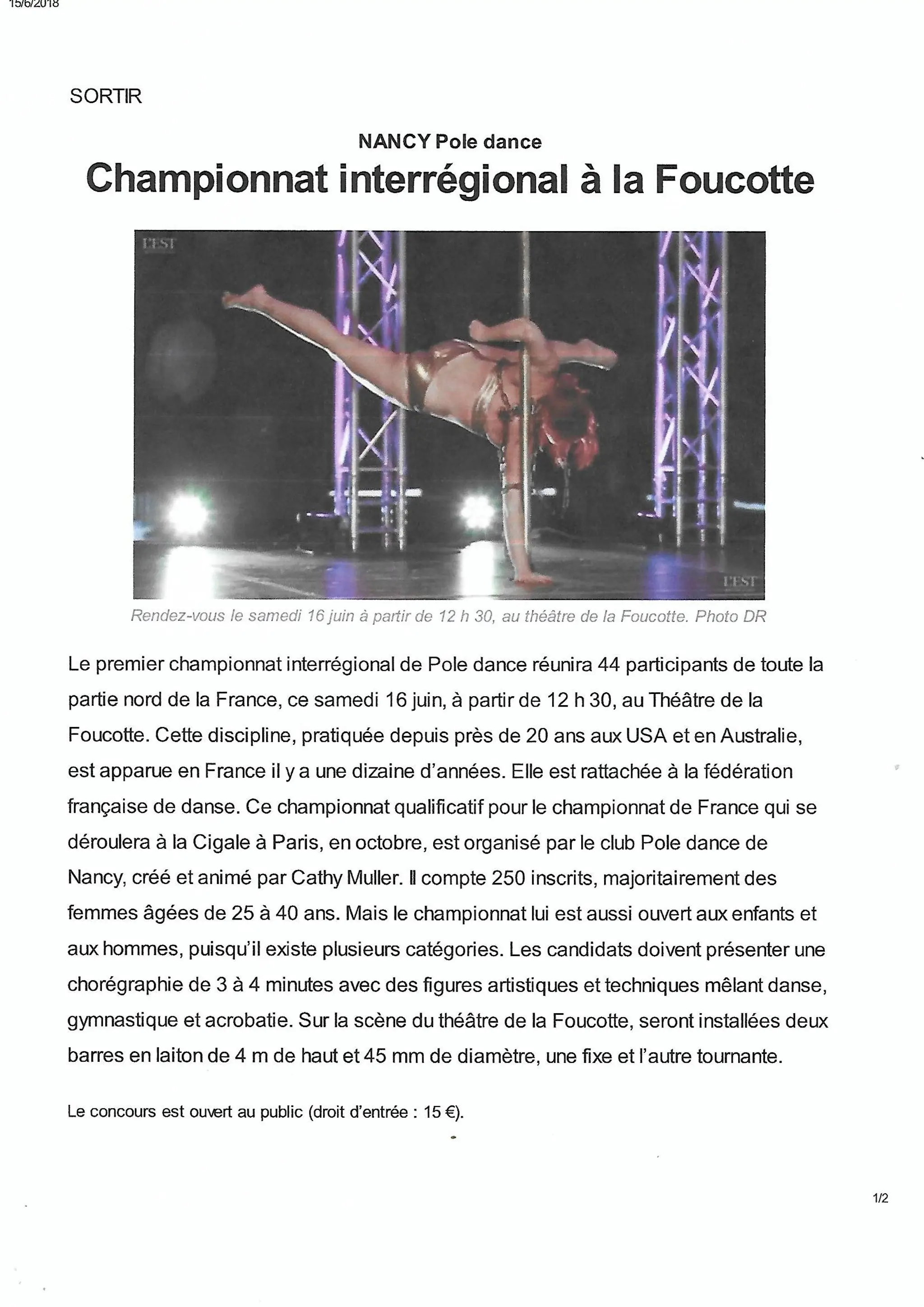 Pole Dance Nancy / Spin & Fly