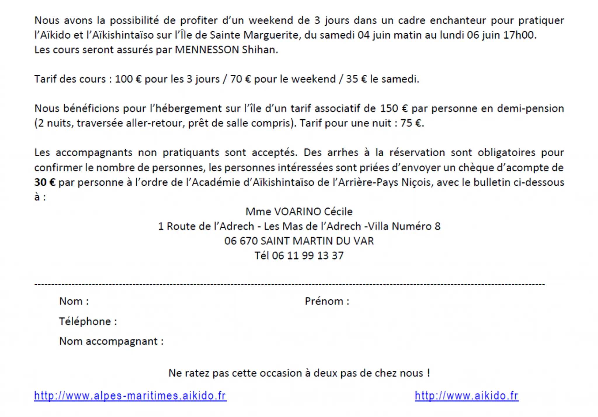 Académie d'Aïkido Méditerranéenne