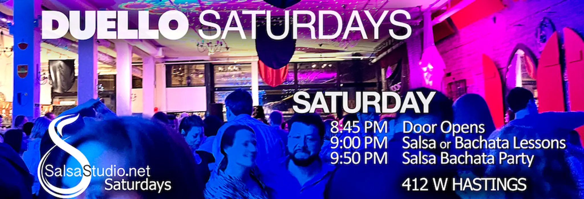 Salsa Bachata Duello Saturday Party Vancouver