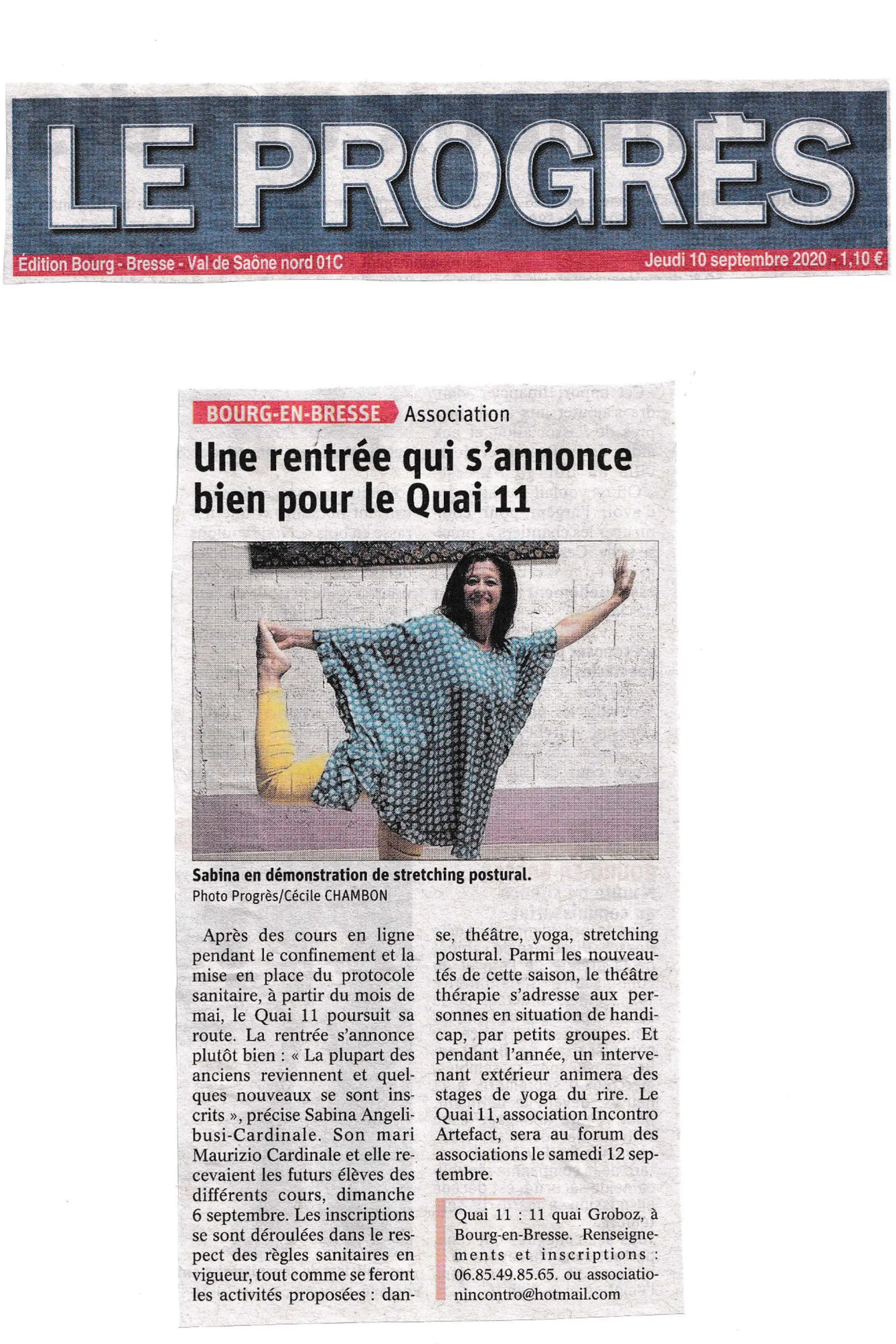 Quai 11 Paths Art And Health