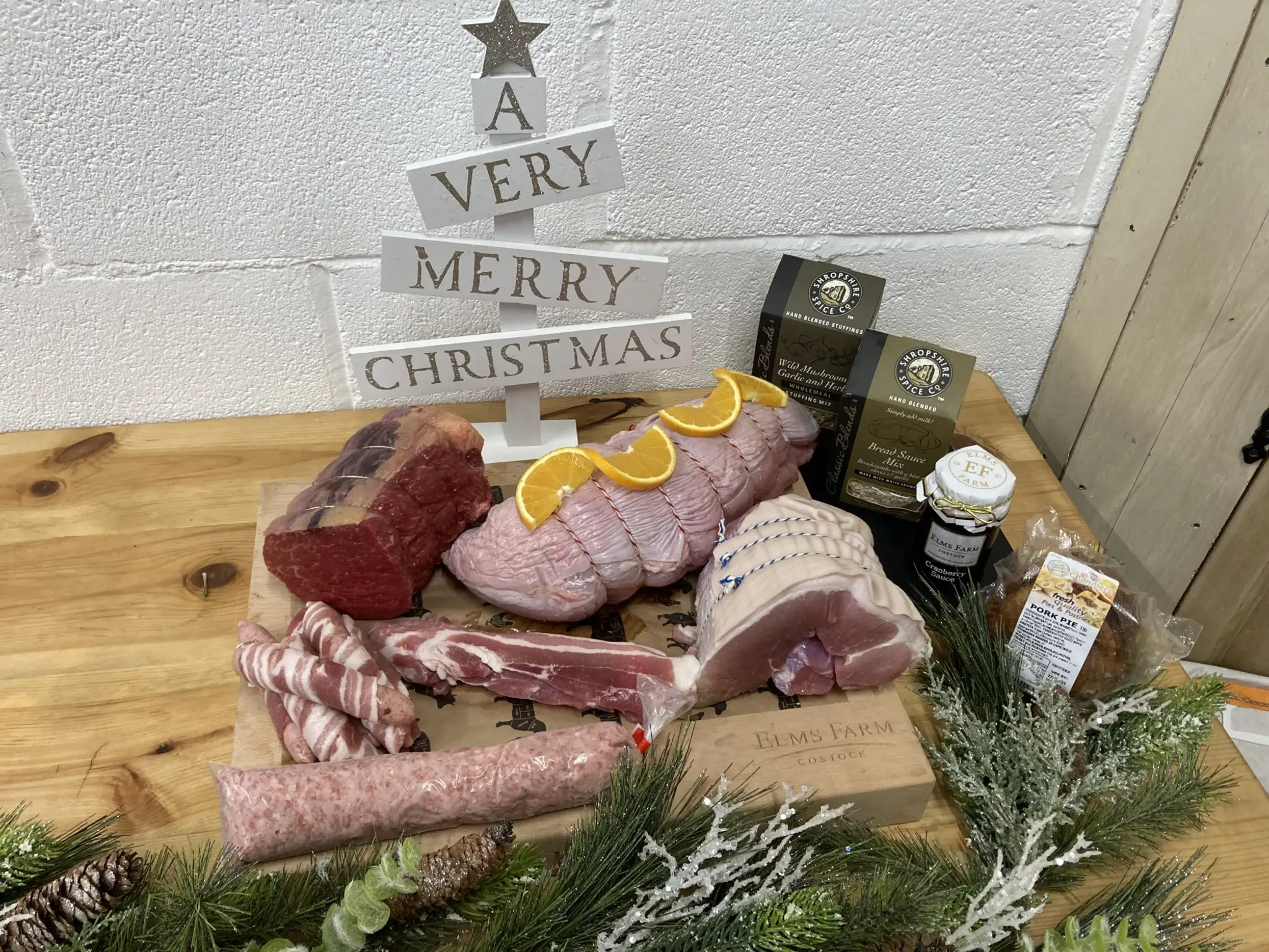Elms Farm Butchers Shop Costock