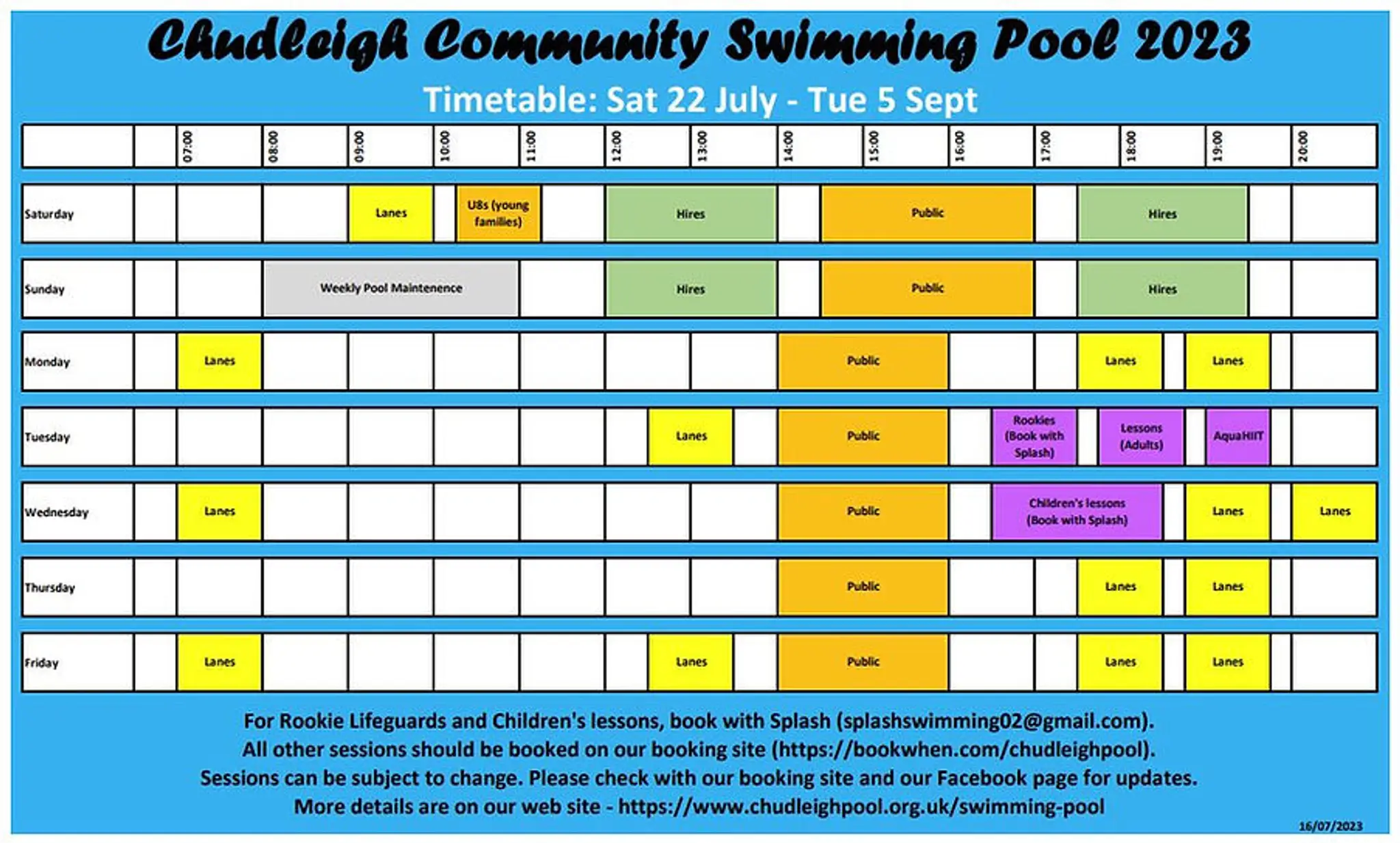 Chudleigh Swimming Pool