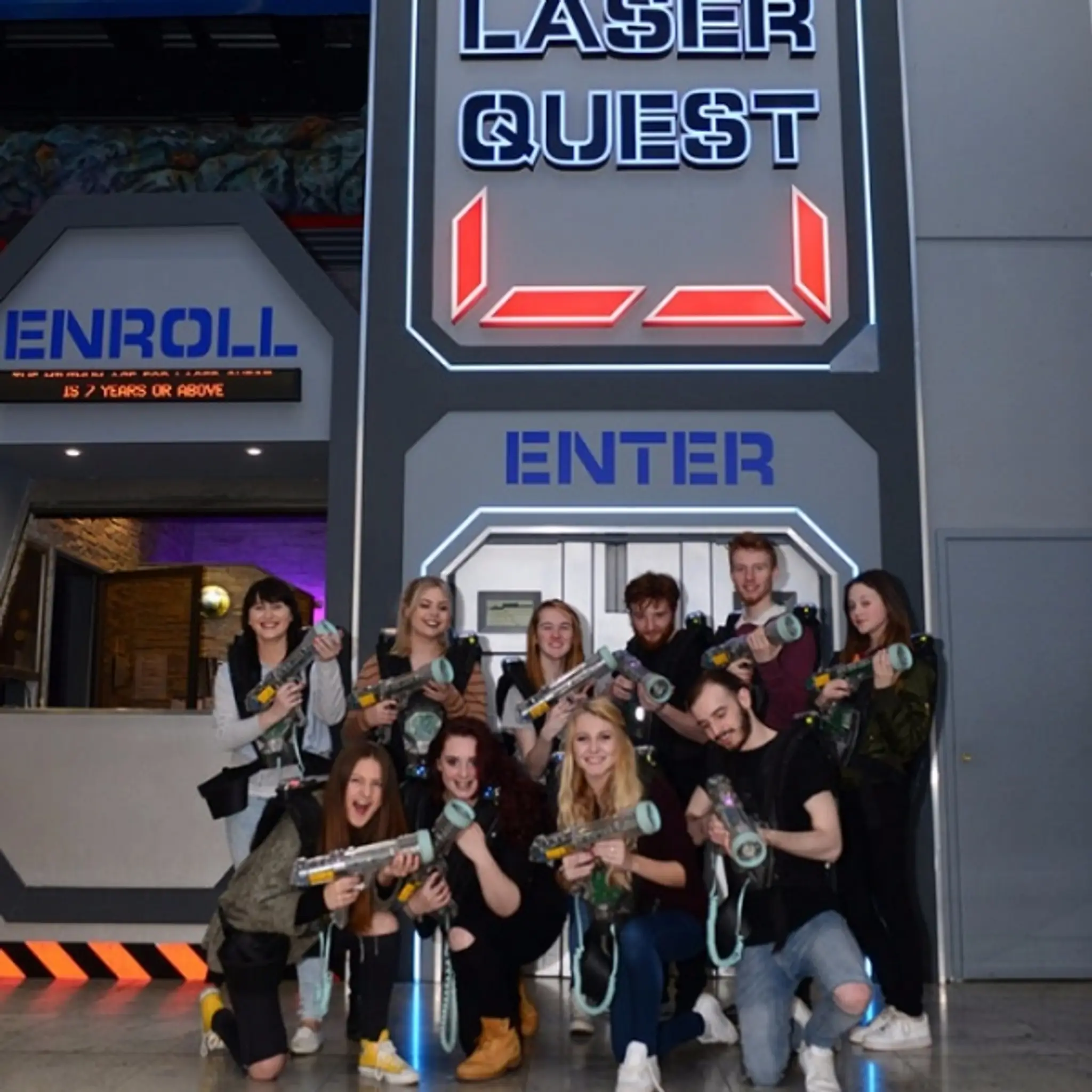 Laser Quest and Rock, Manchester