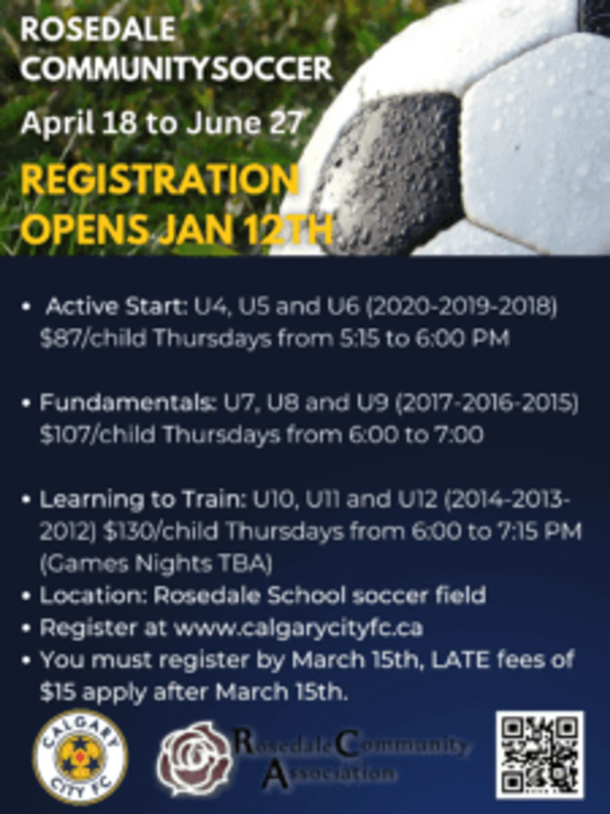 Rosedale Community Association outdoor rink