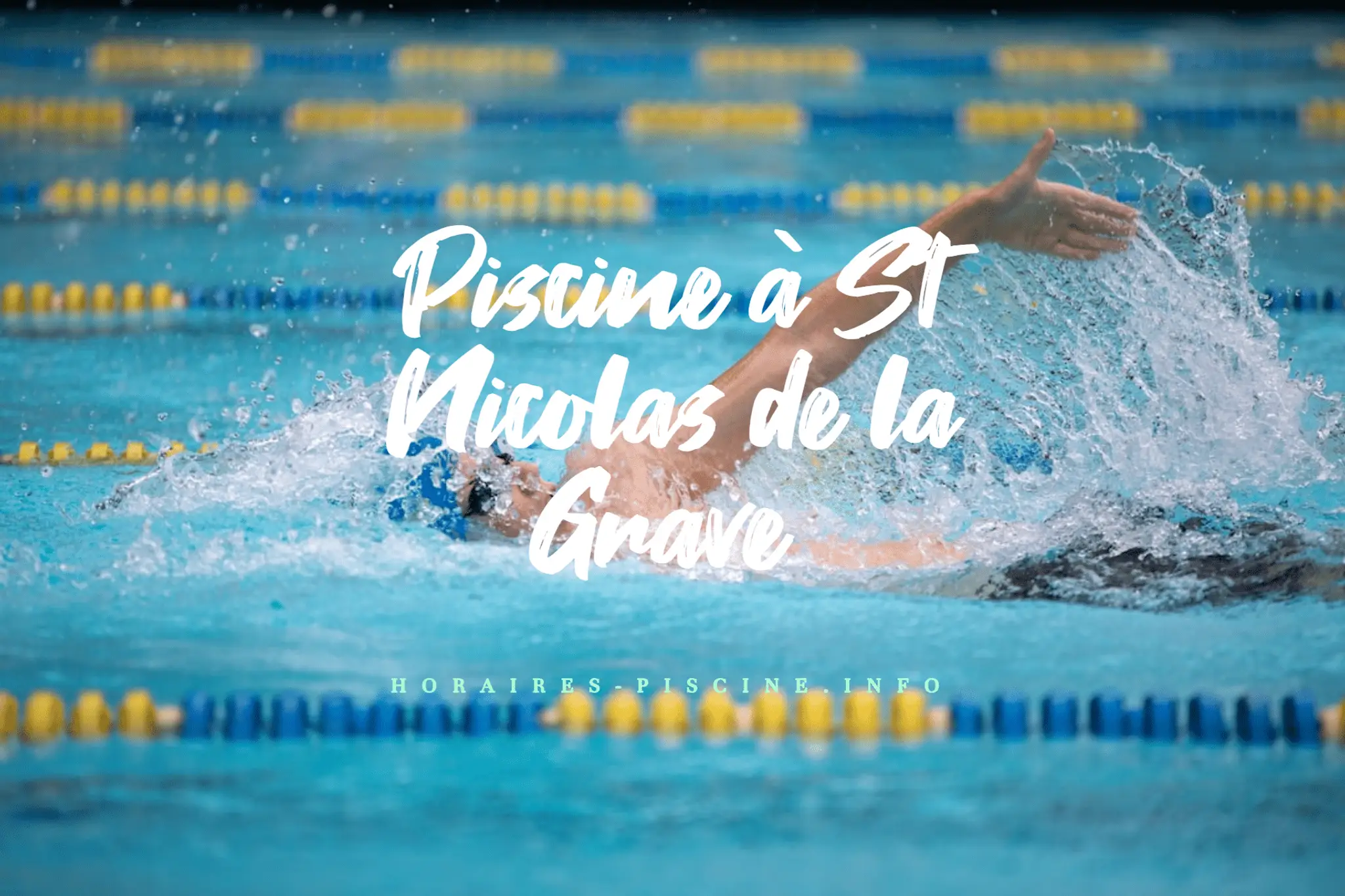 Piscine à St Nicolas de la Grave