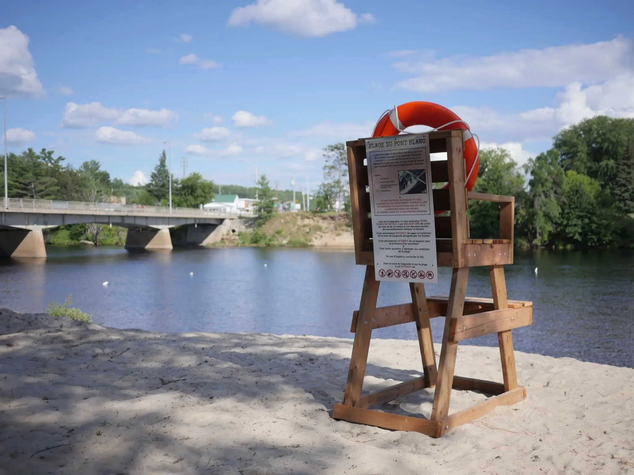 Plage du Pont Blanc Camping