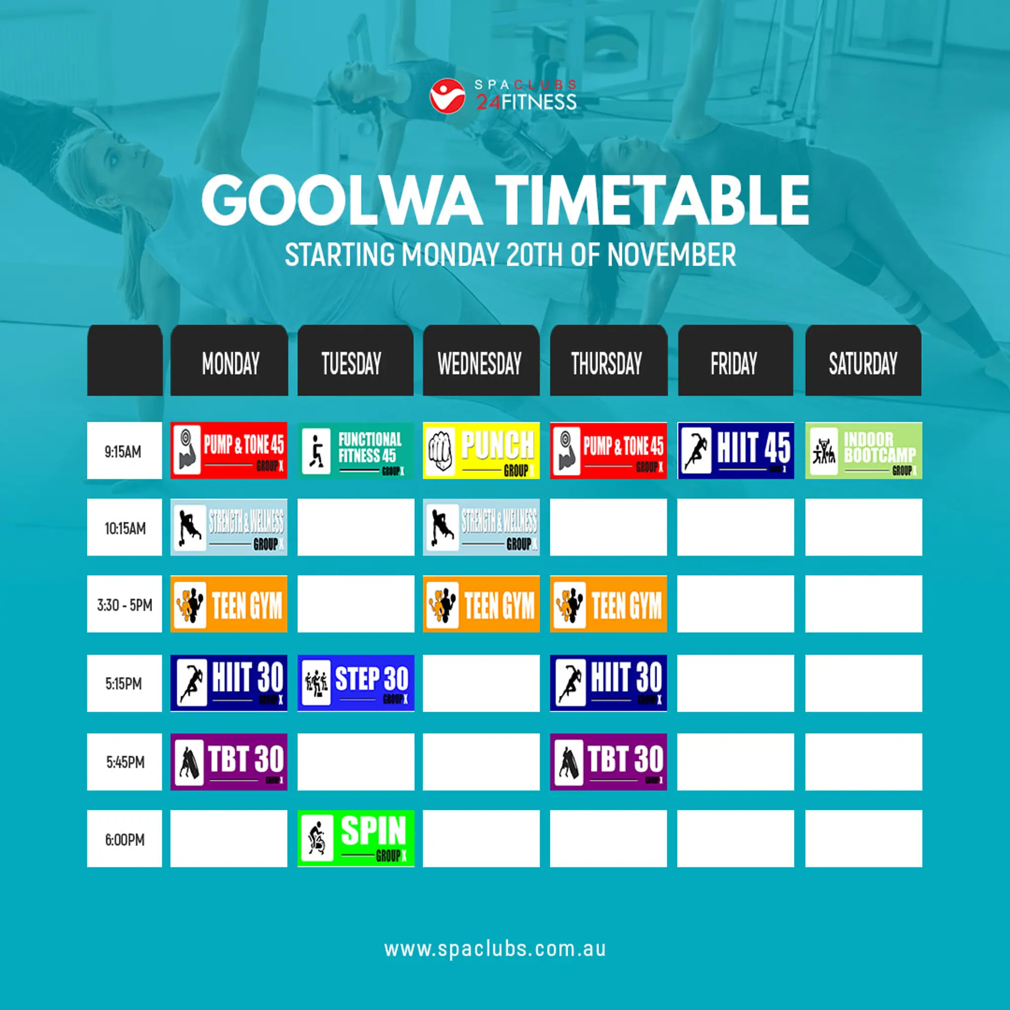 Spa Health Clubs Goolwa 24/7 - a lifestyle clubs