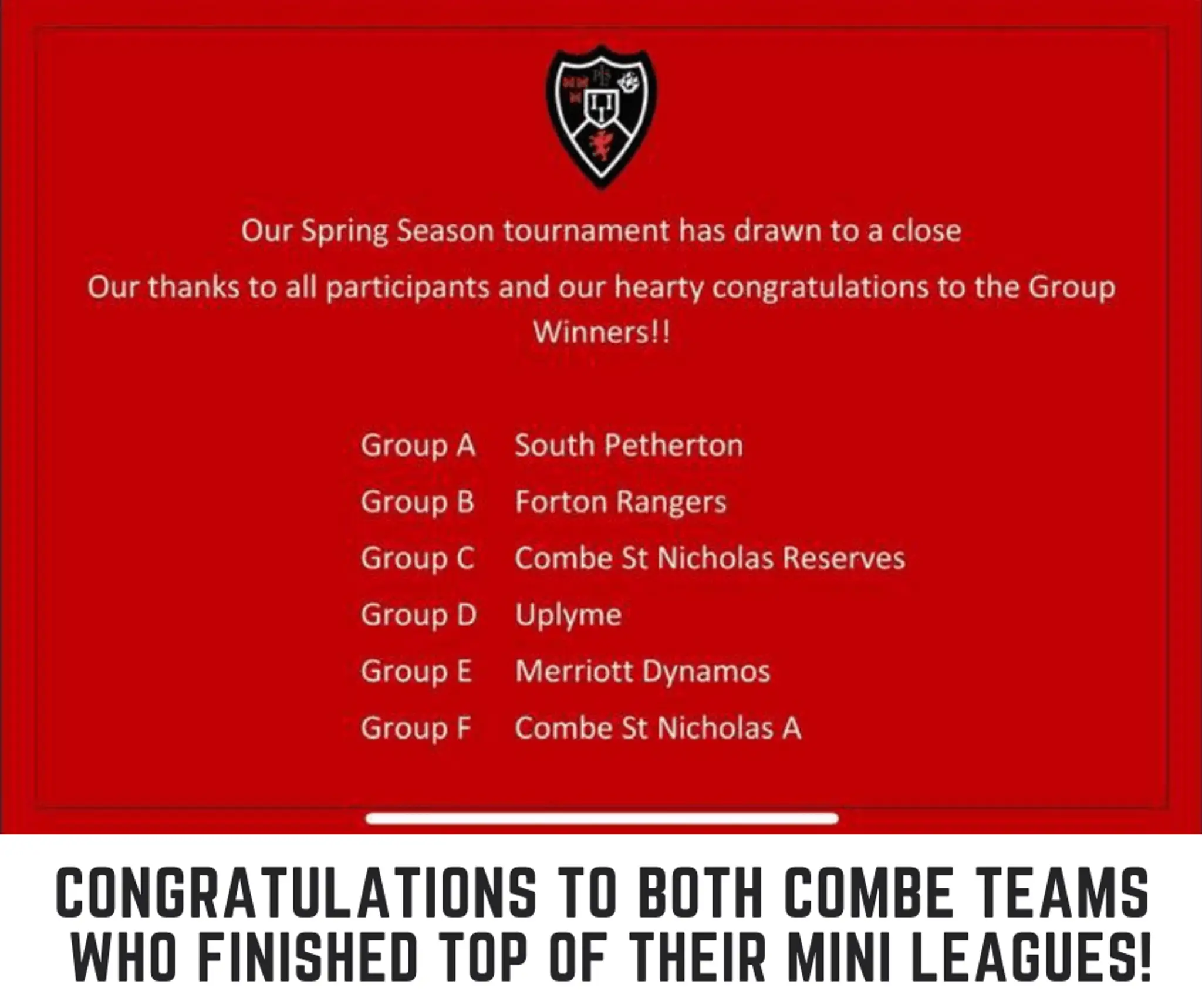 Combe St Nicholas Football Club