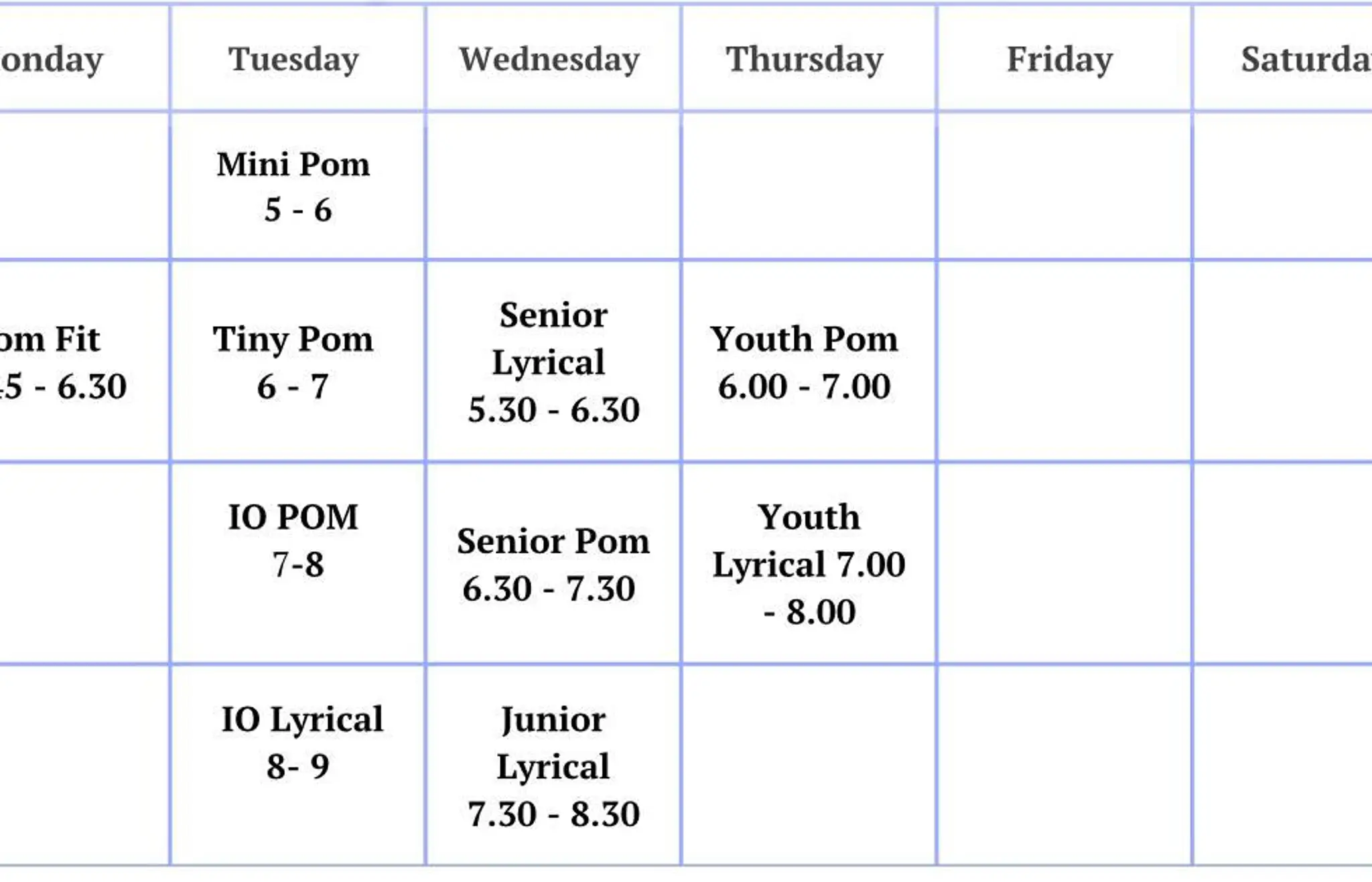 Warrington Starlights