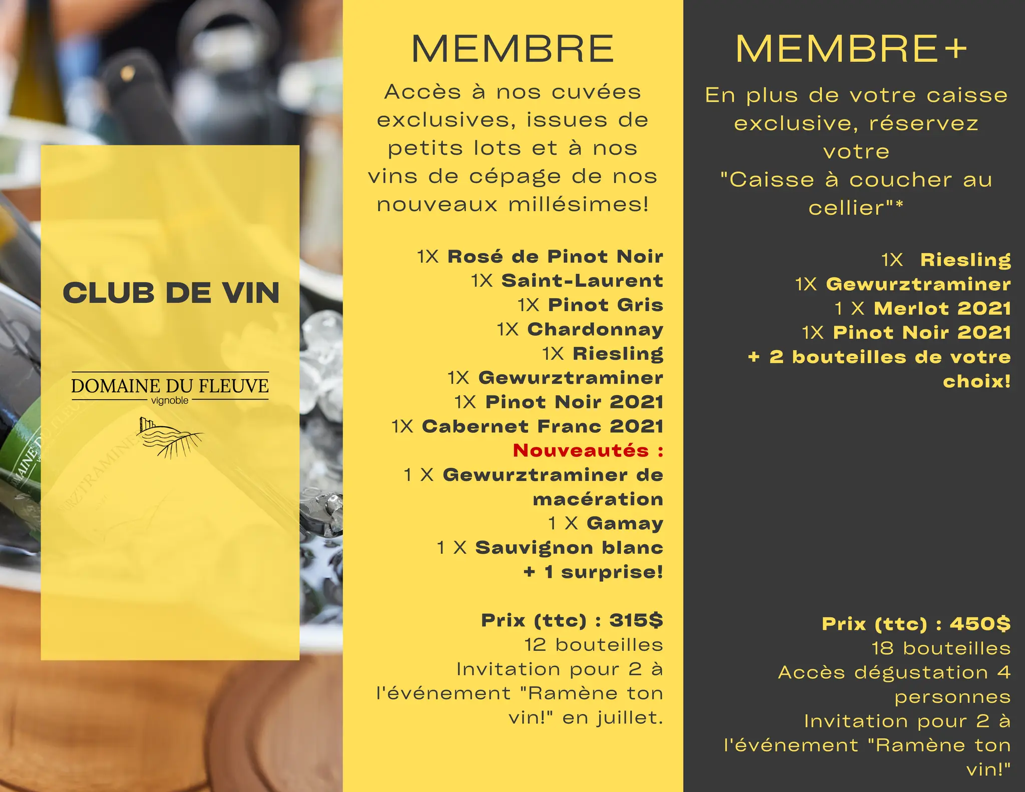 Vignoble Domaine du Fleuve