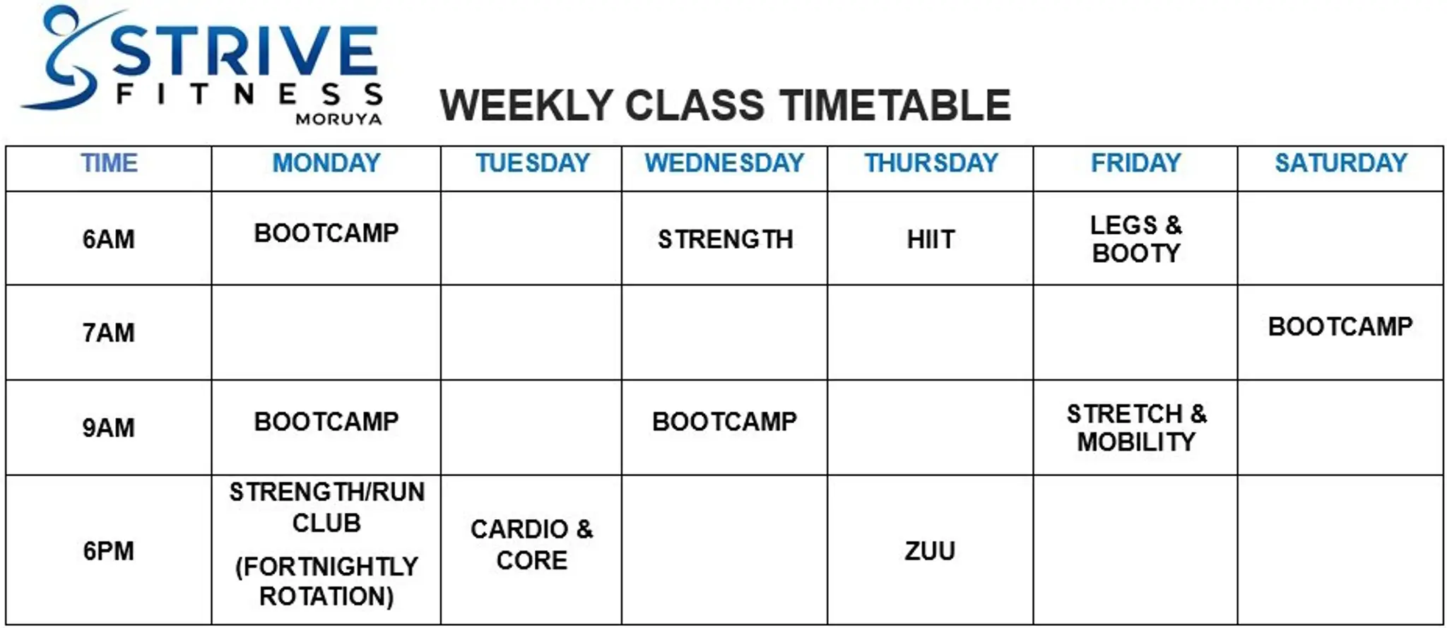 Strive Fitness Moruya