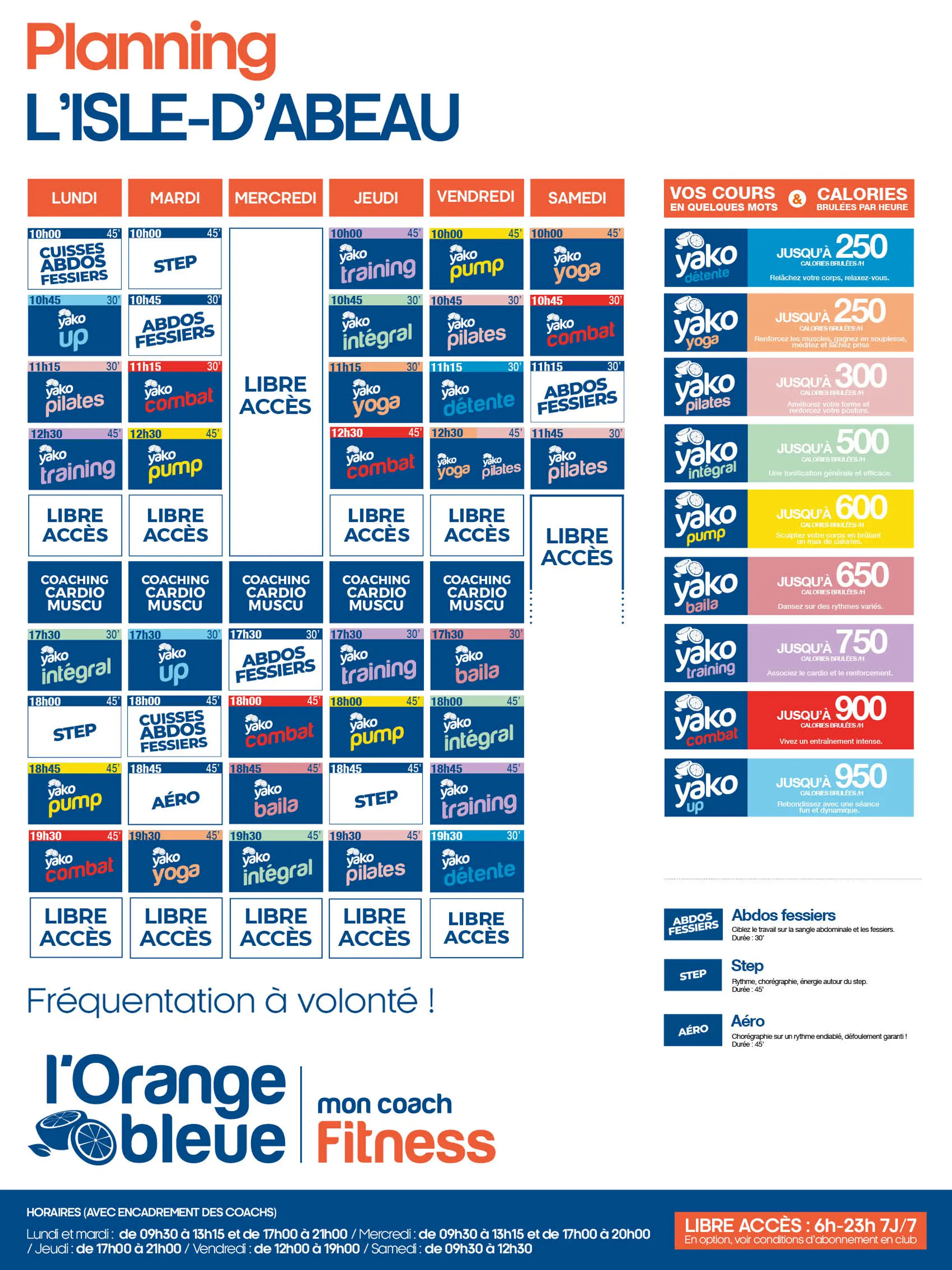 Orange Bleue Room De Sport