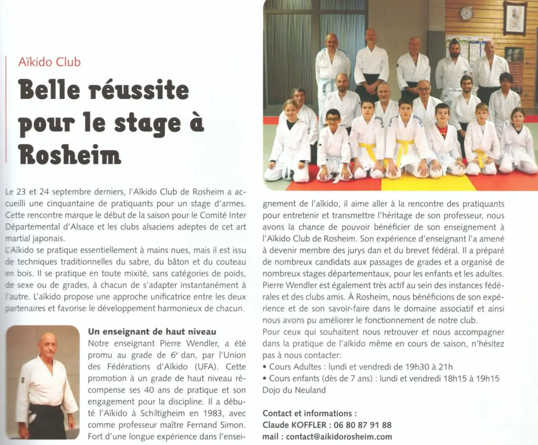 Aikido Club De Rosheim