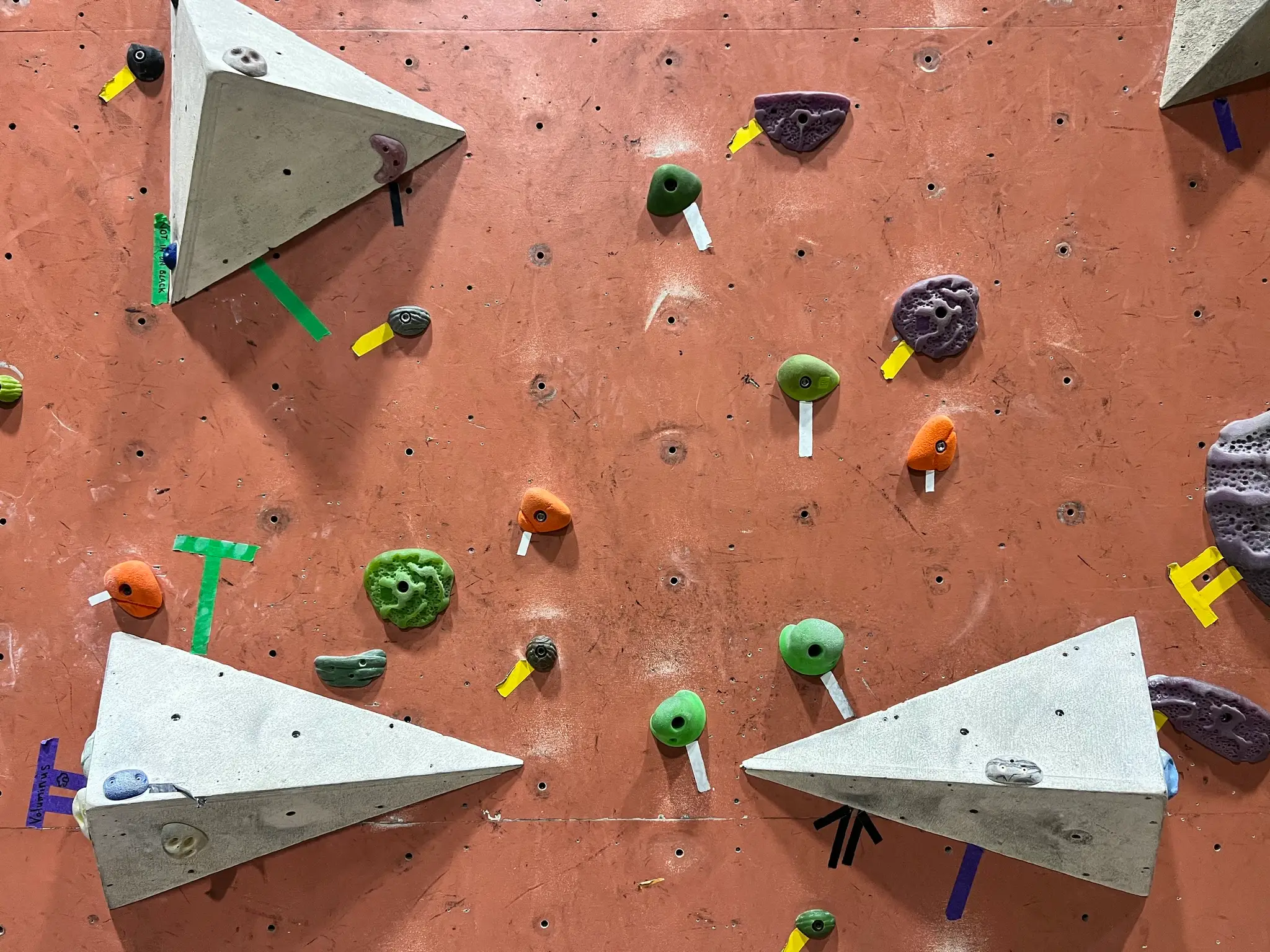 Red Rock Climbing Wall