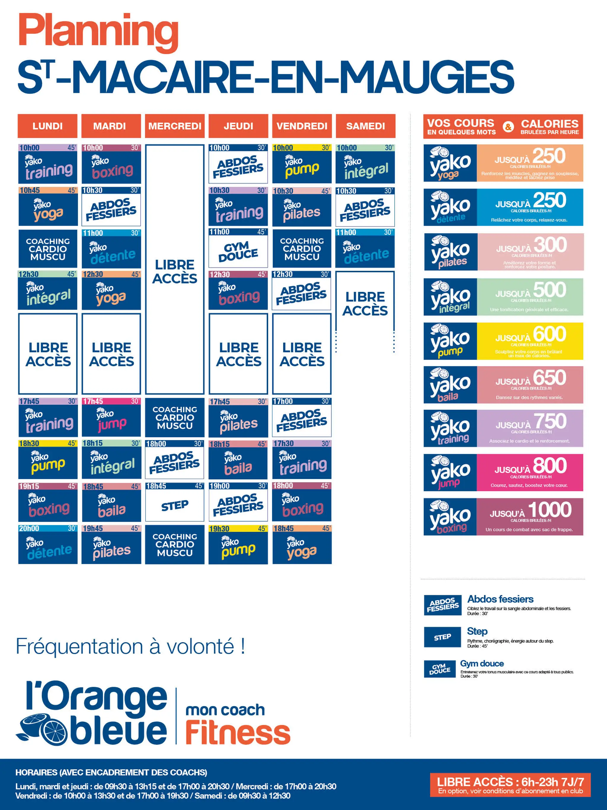 Orange Bleue Room De Sport
