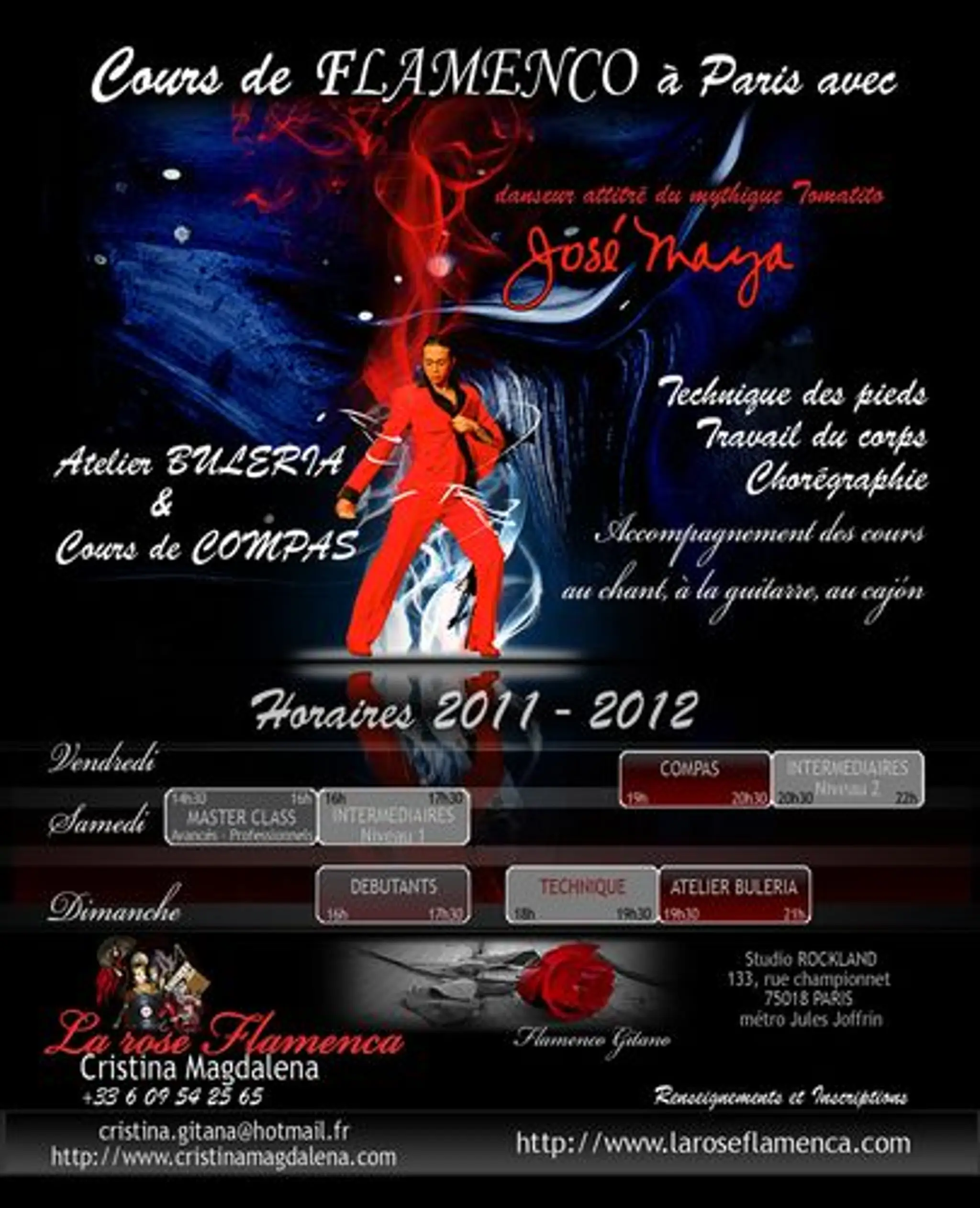 During Flamenco À Paris-La Rose Flamenca