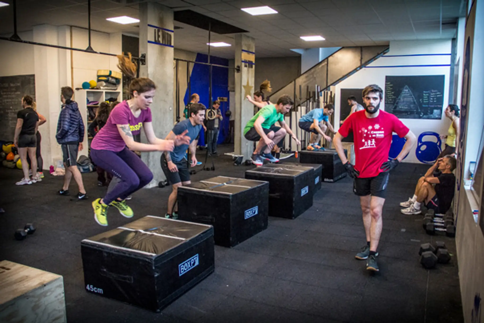 The WOD Crossfit The trapeze