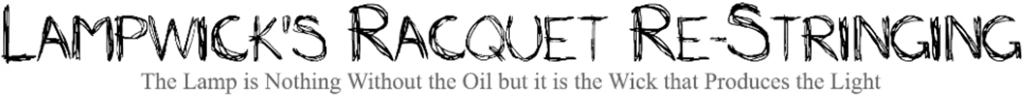 Lampwick's Racquet Restringing