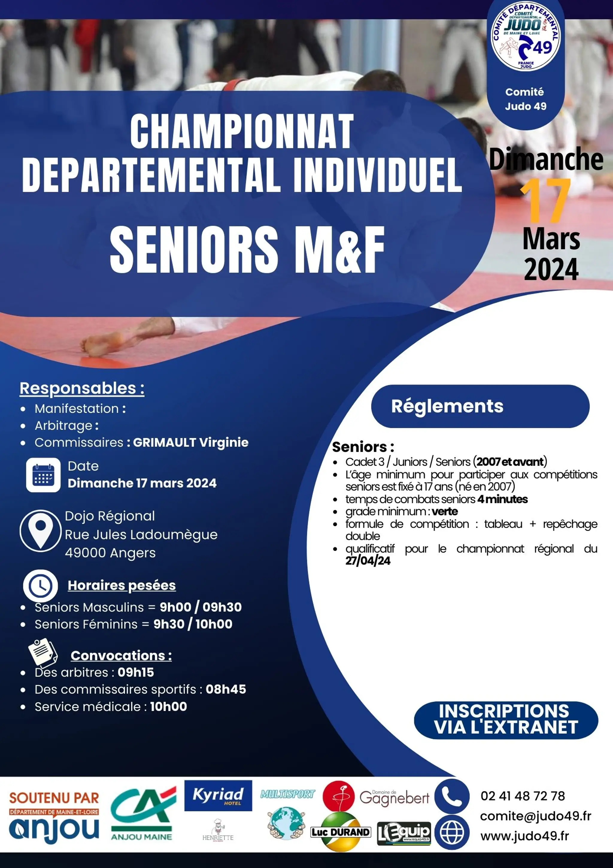 Maine et Loire Judo Committee 49