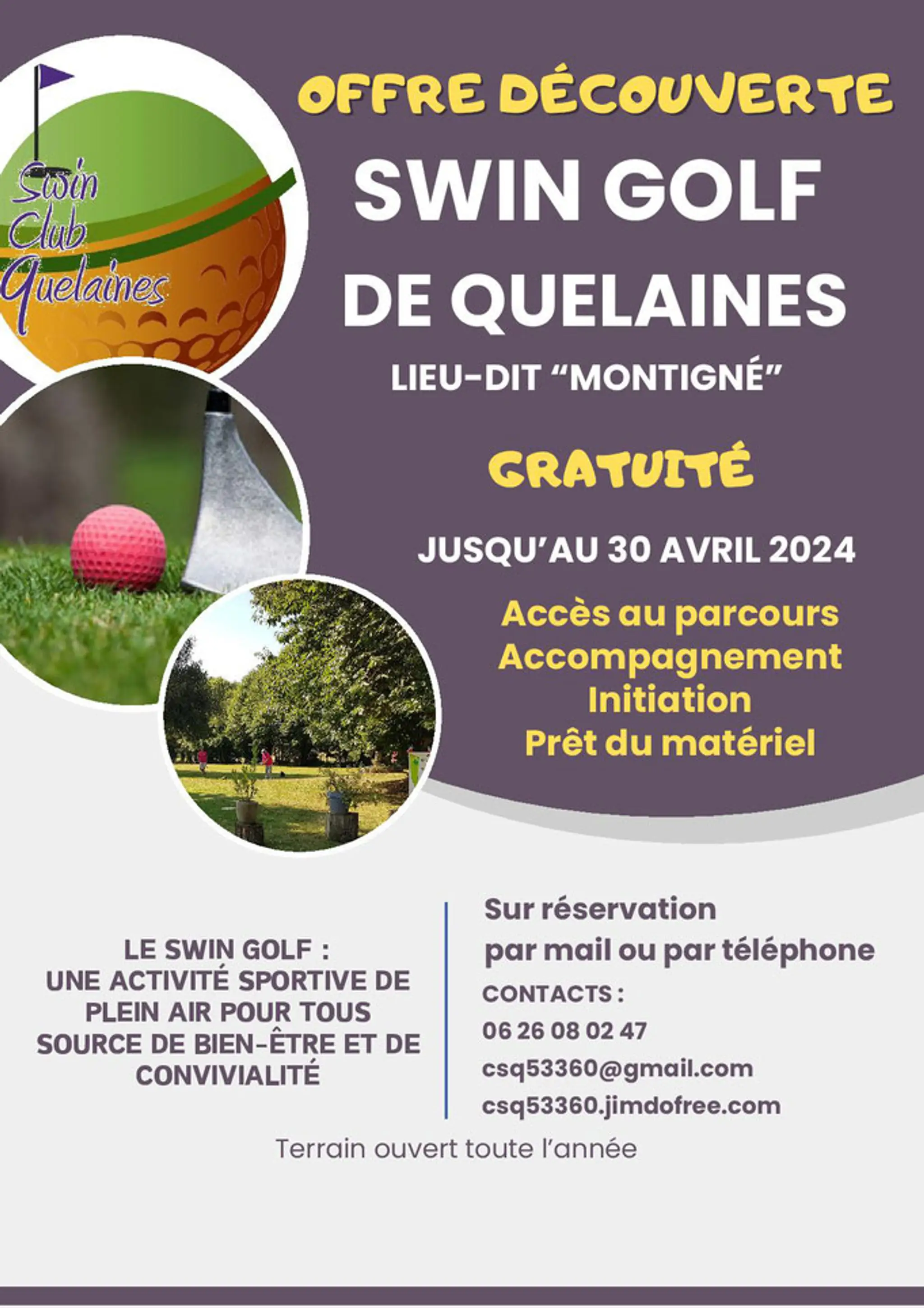 Swin Golf Quelaines