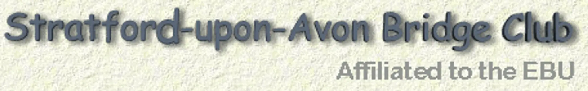 The Stratford Upon Avon Bridge Club