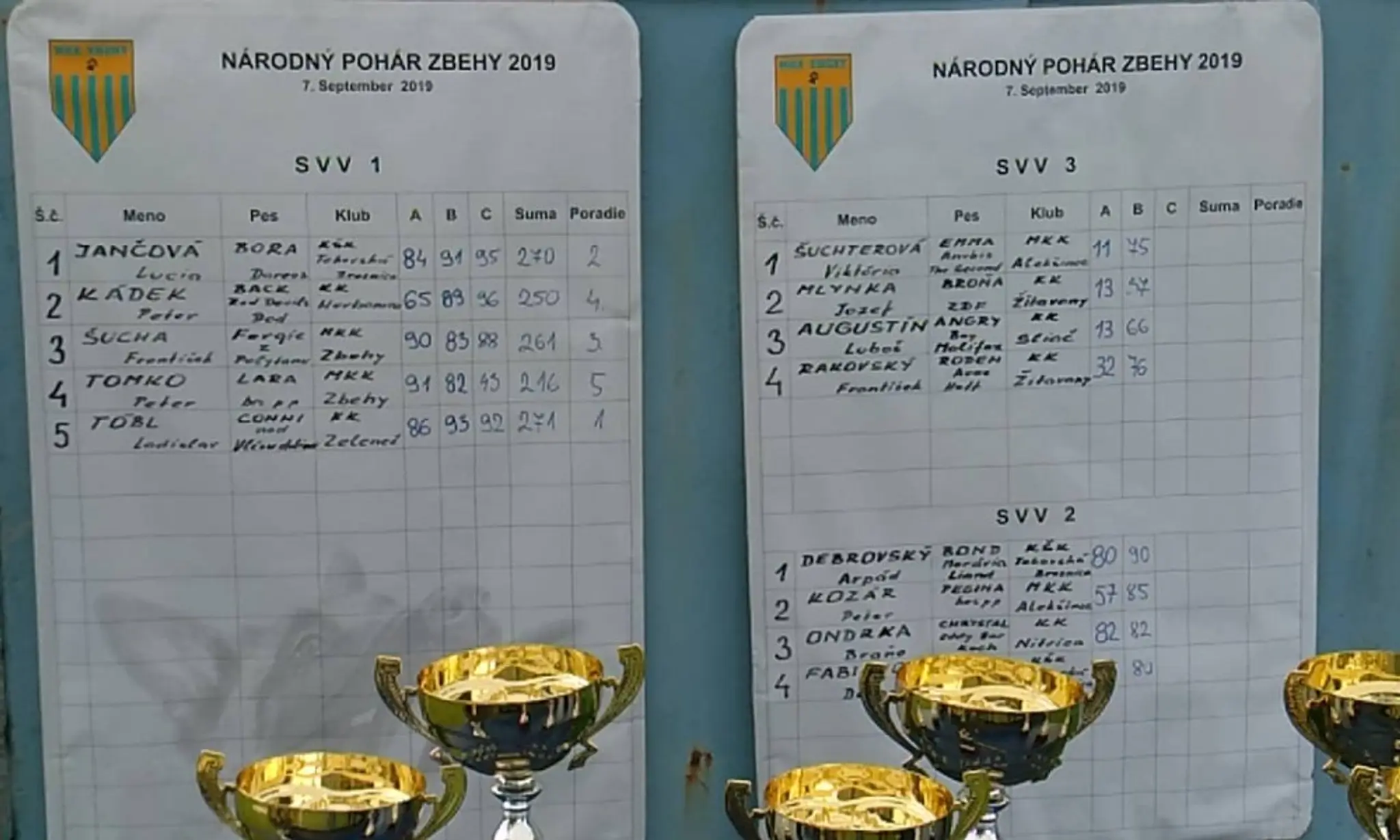 Miestny kynologický klub Zbehy
