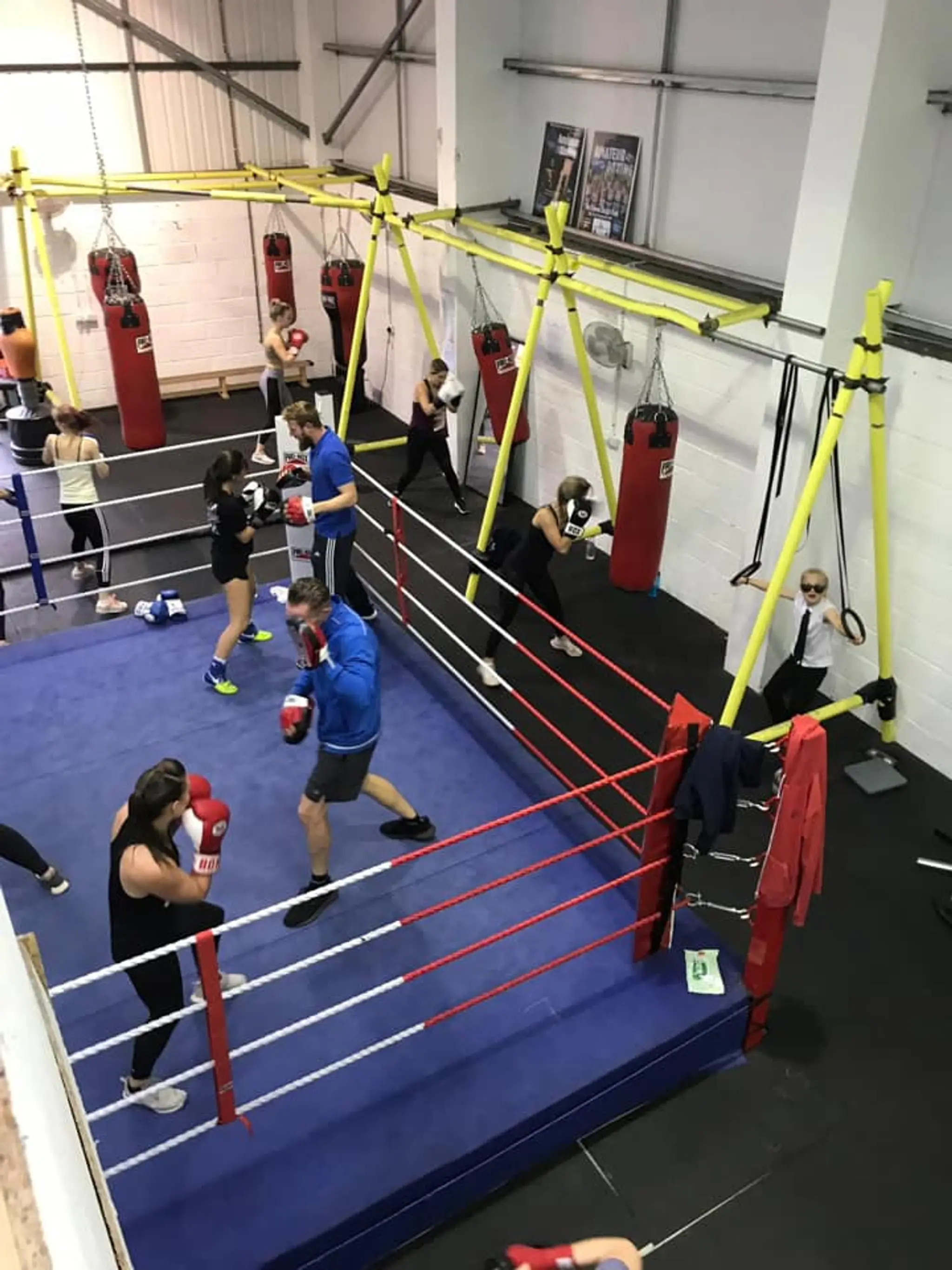 Blue flames Boxing Taunton