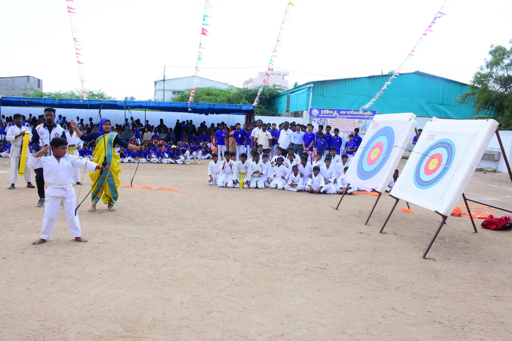 RISING GOJU KARATE SCHOOL ANDREW'S ARCHERY ACADEMY