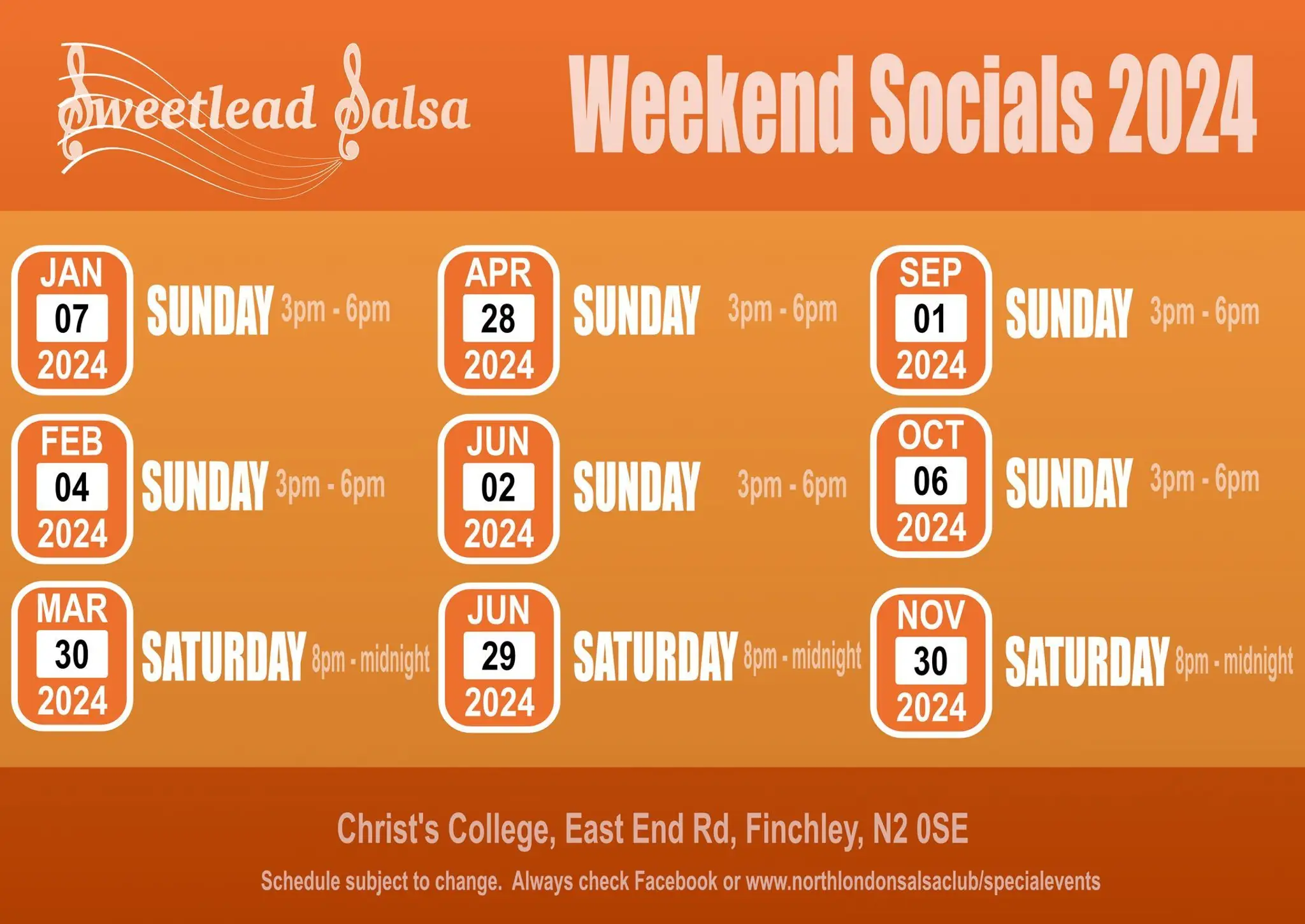 North London Salsa Club, Finchley