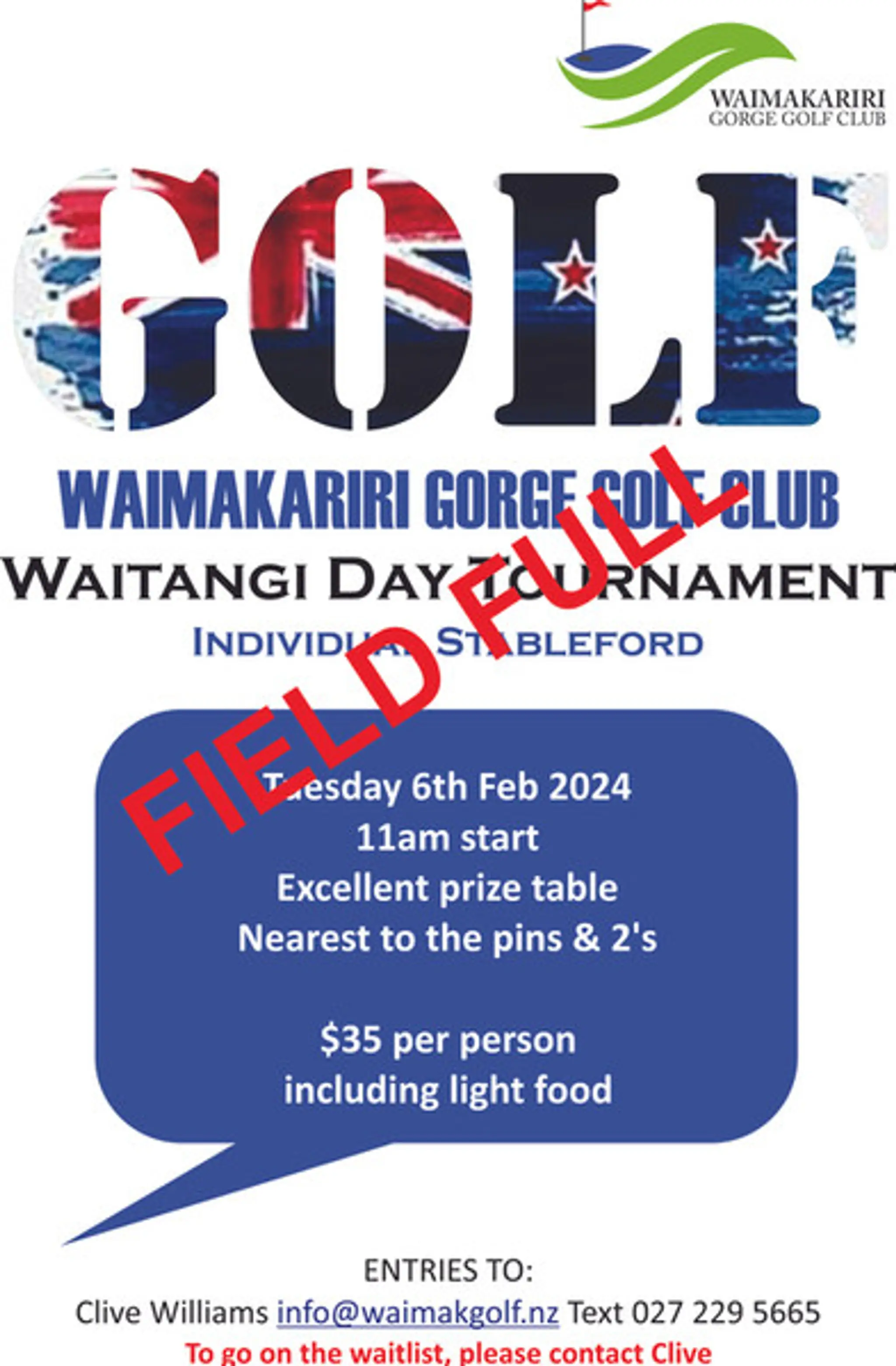 Waimakariri Gorge Golf Club