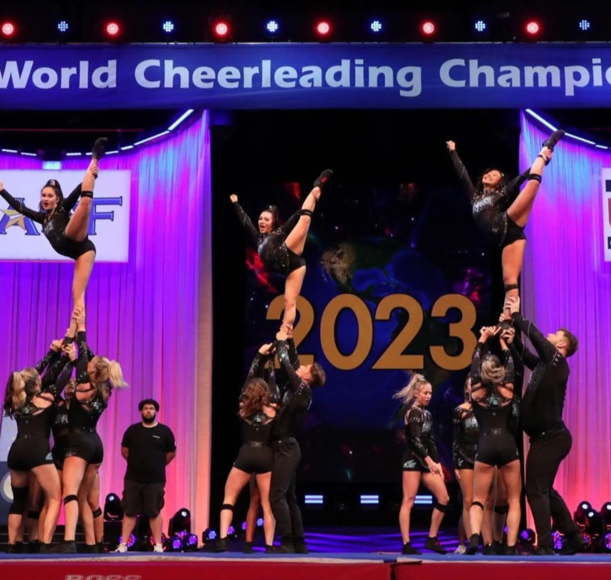 Cheer Sport Sharks All-Star Cheer Gym