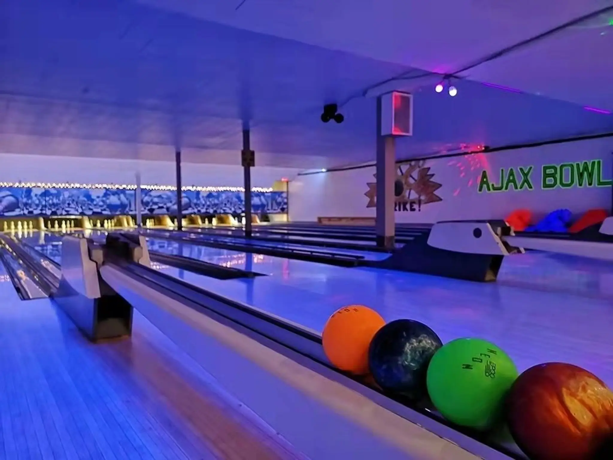 Ajax 5 pin Bowling Center