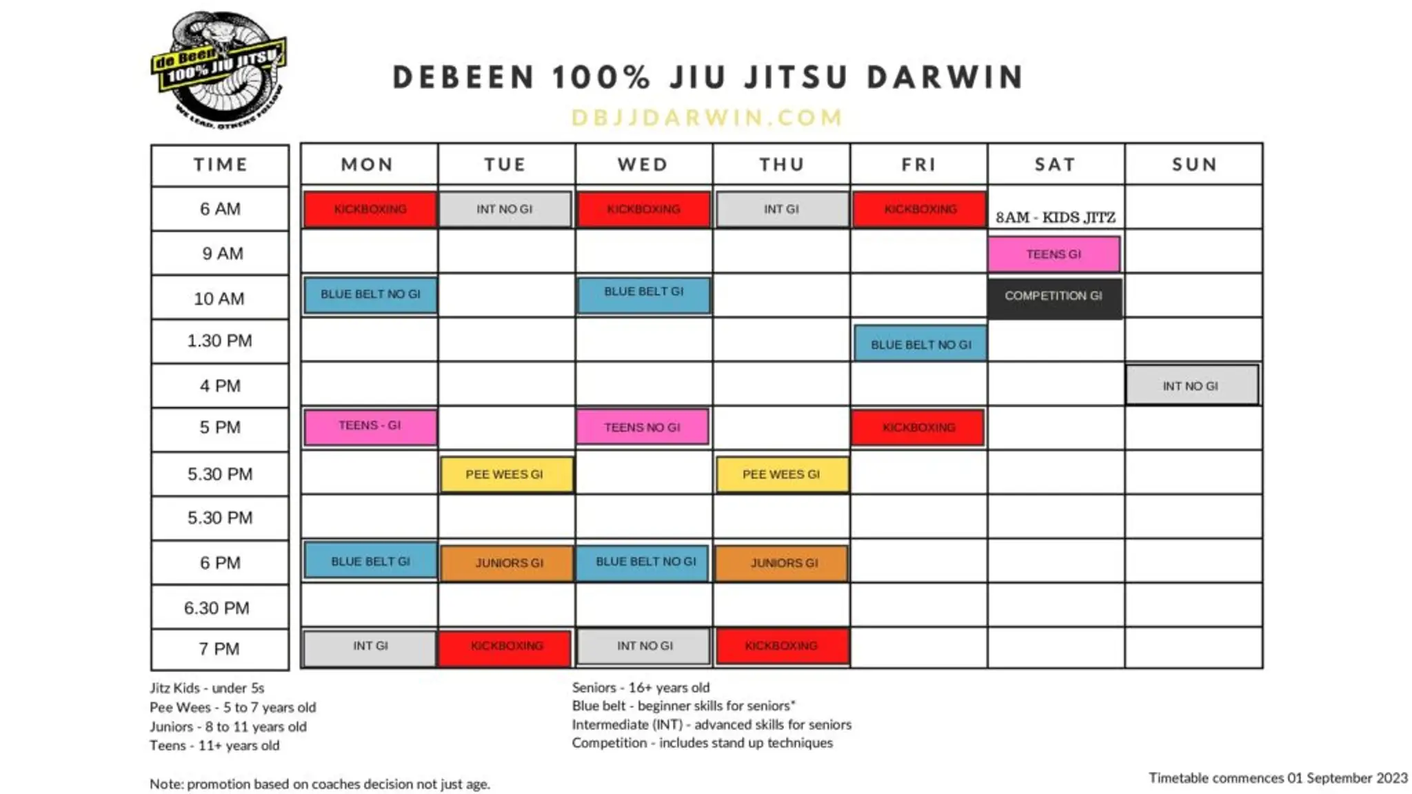 De Been 100% Jiujitsu Darwin