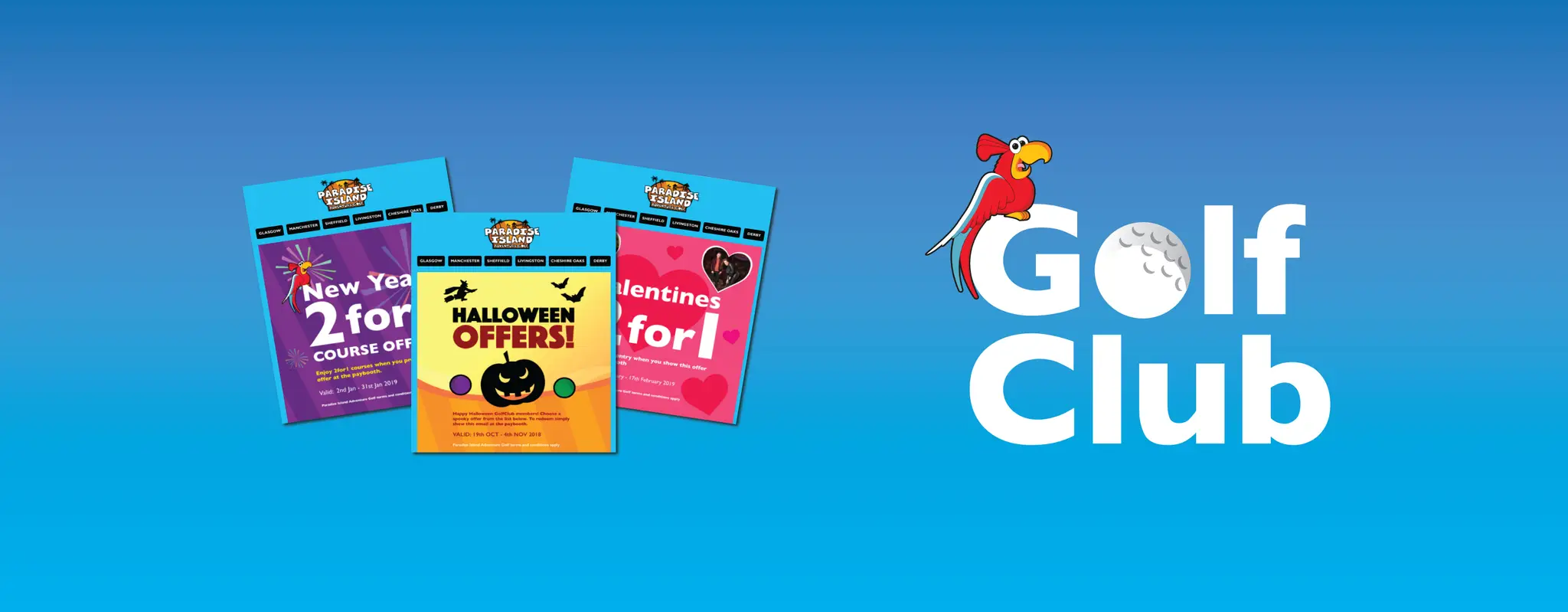 Paradise Island Adventure Golf Manchester