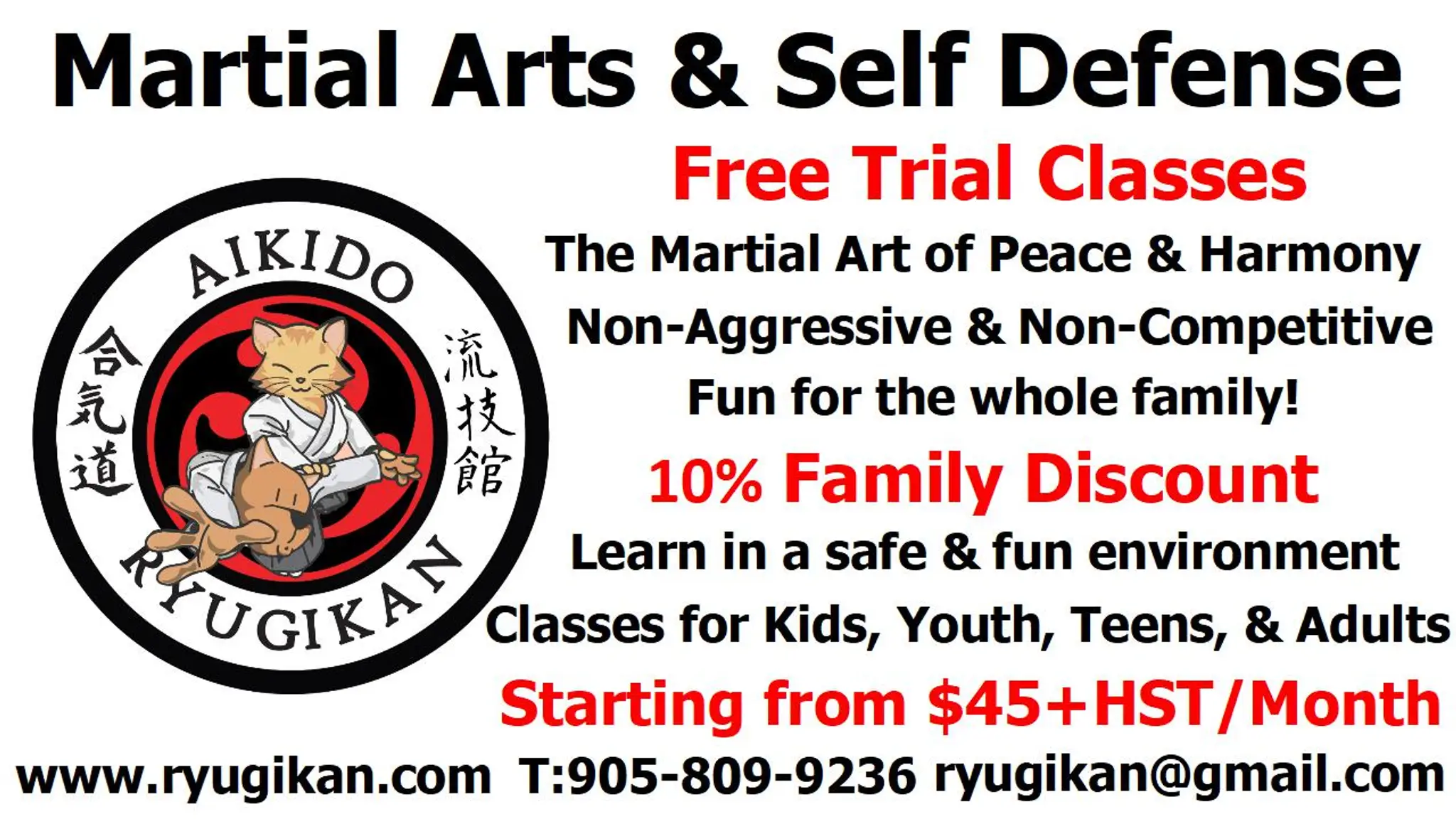 Aikido Ryugikan Martial Arts & Self Defense