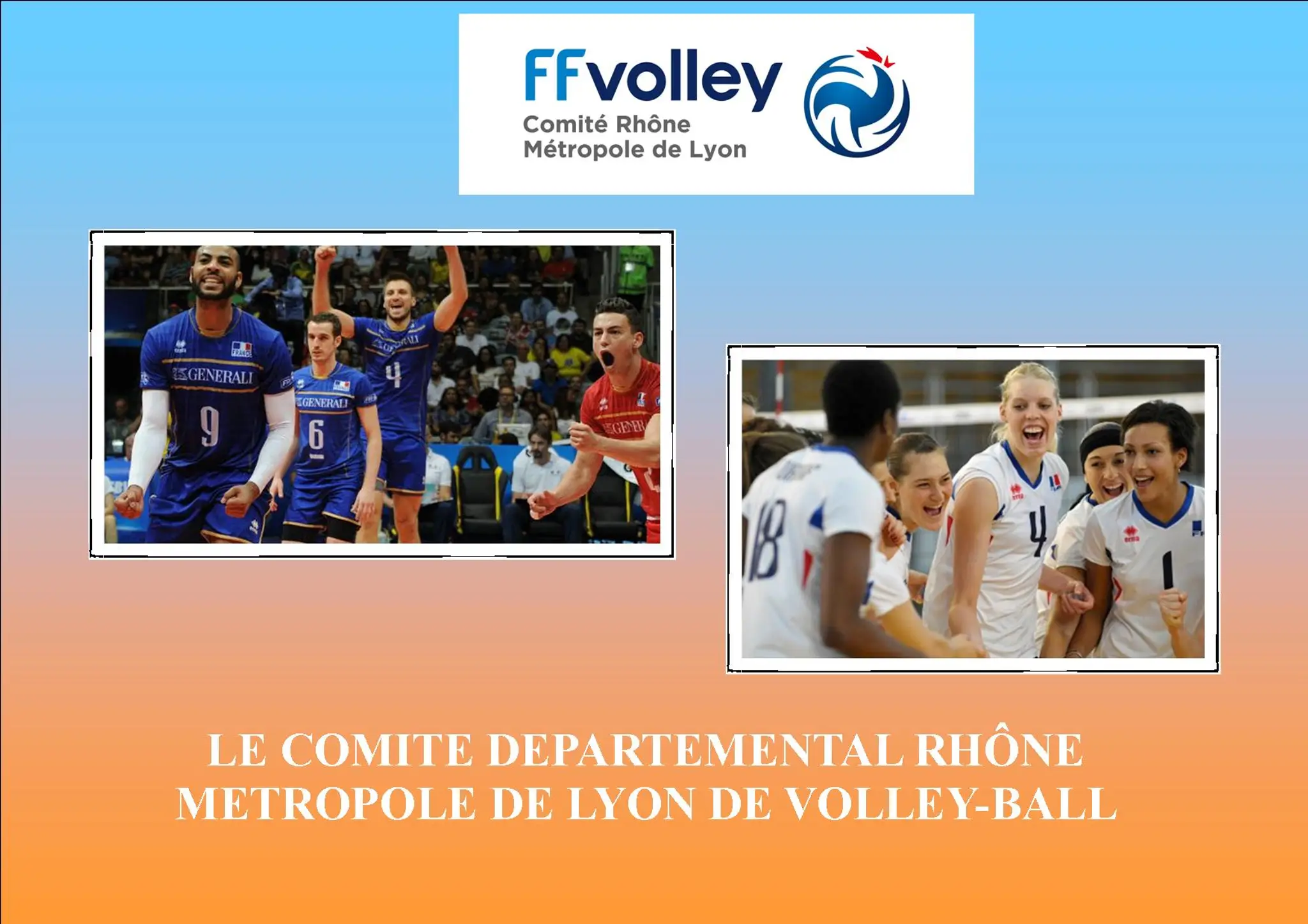 Comite Départemental Rhone métropole de Lyon de Volley-ball