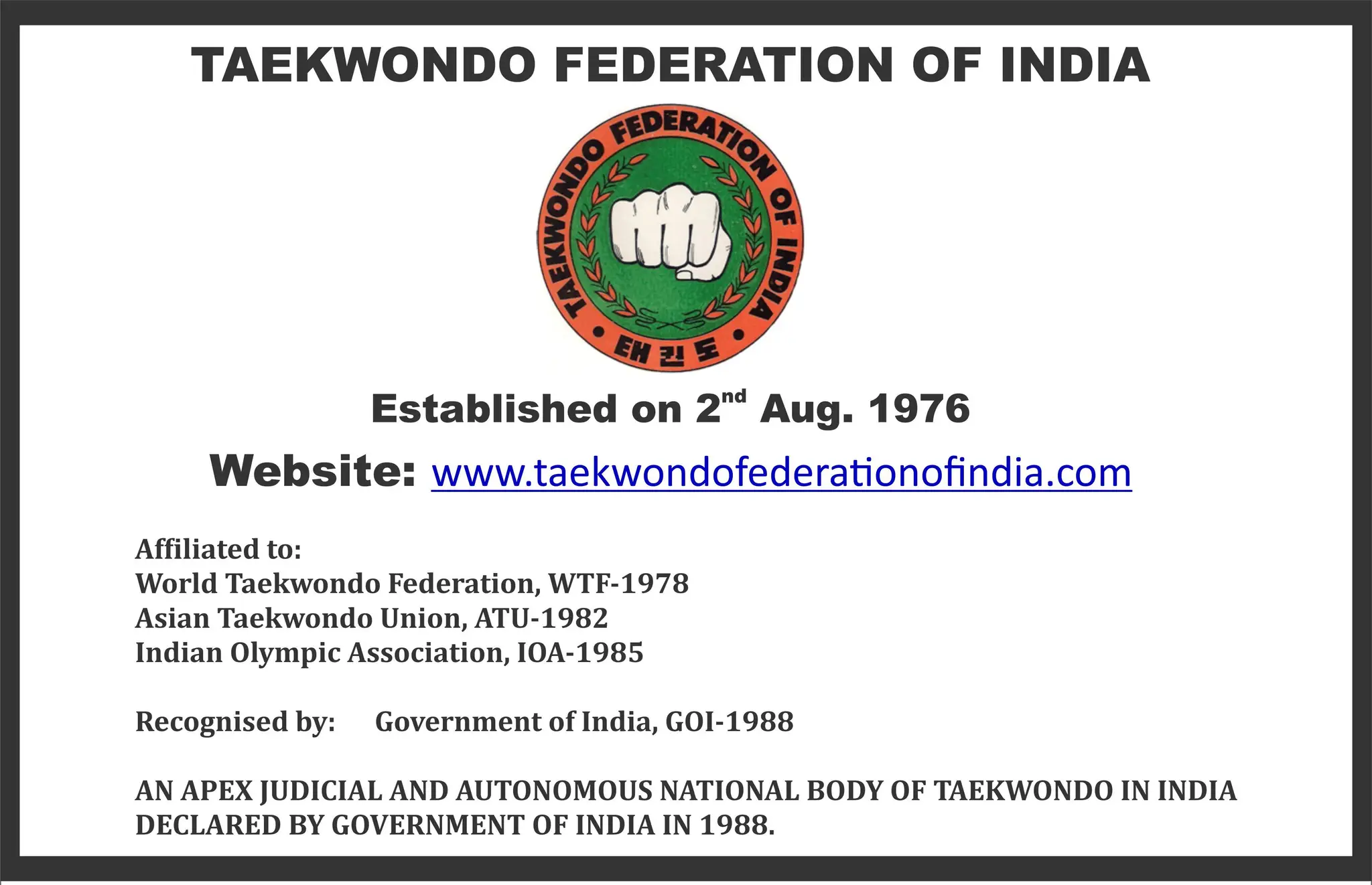Taekwondo Federation Of India