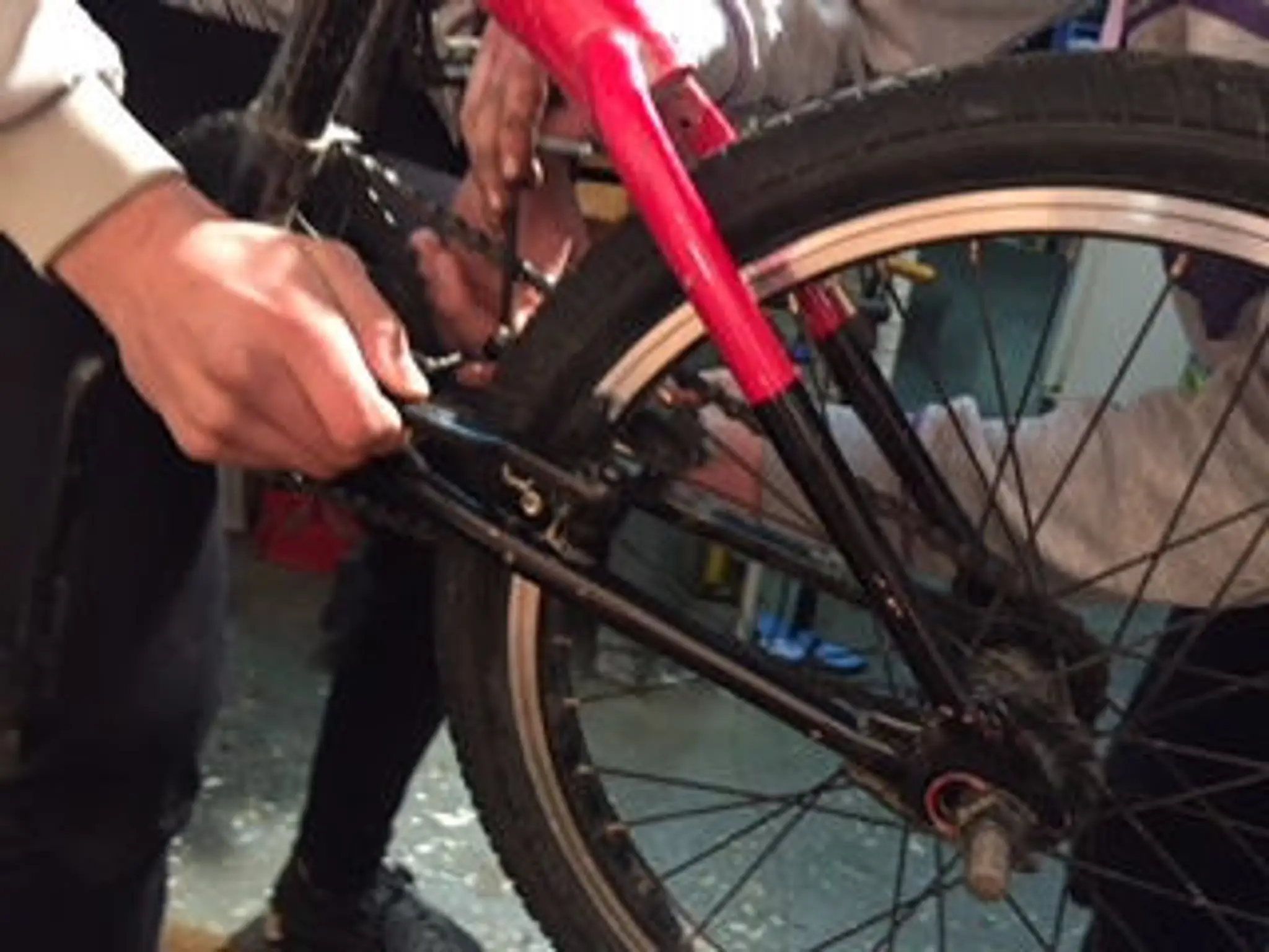 Club Omnisport de Blénod, section Cyclotourisme et VTT. Entretien vélo