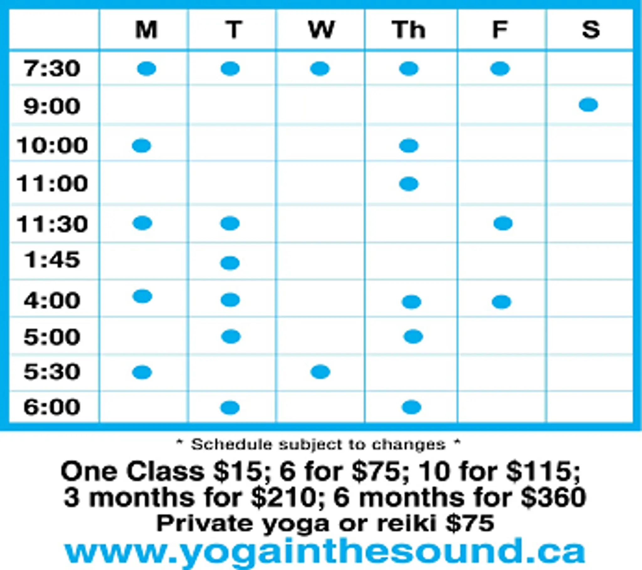Yoga in the Sound