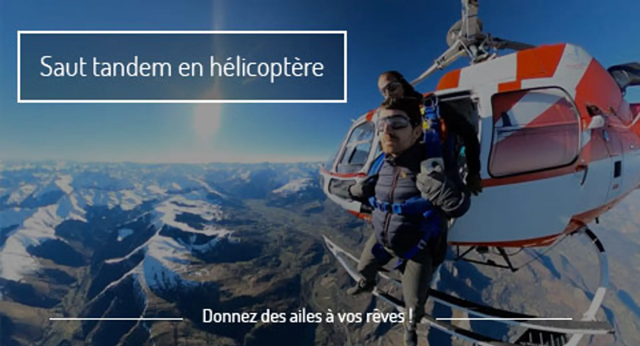Saut en Parachute Toulouse : Saut en Tandem Hélicoptère Yep Yep Parachutisme Toulouse Pyrénées