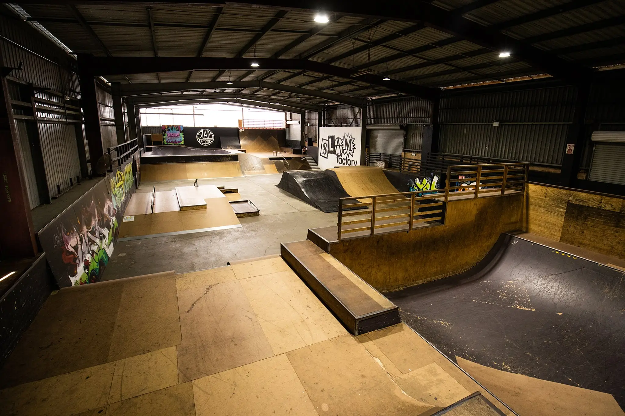 Slam Factory Indoor Skatepark | Skate, Scooter BMX Shop | Central Coast
