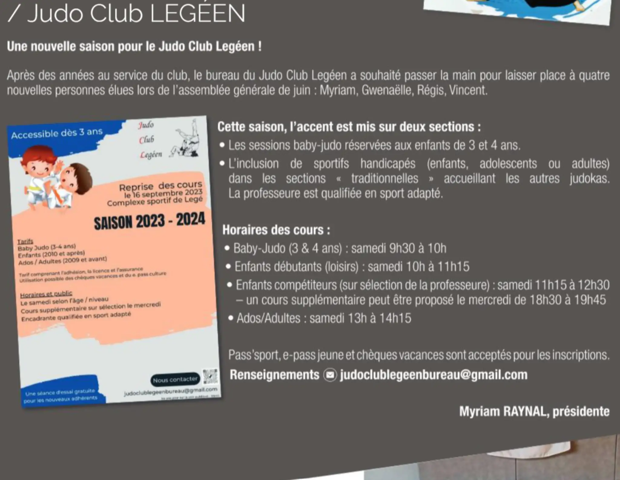 Judo Club Legéen
