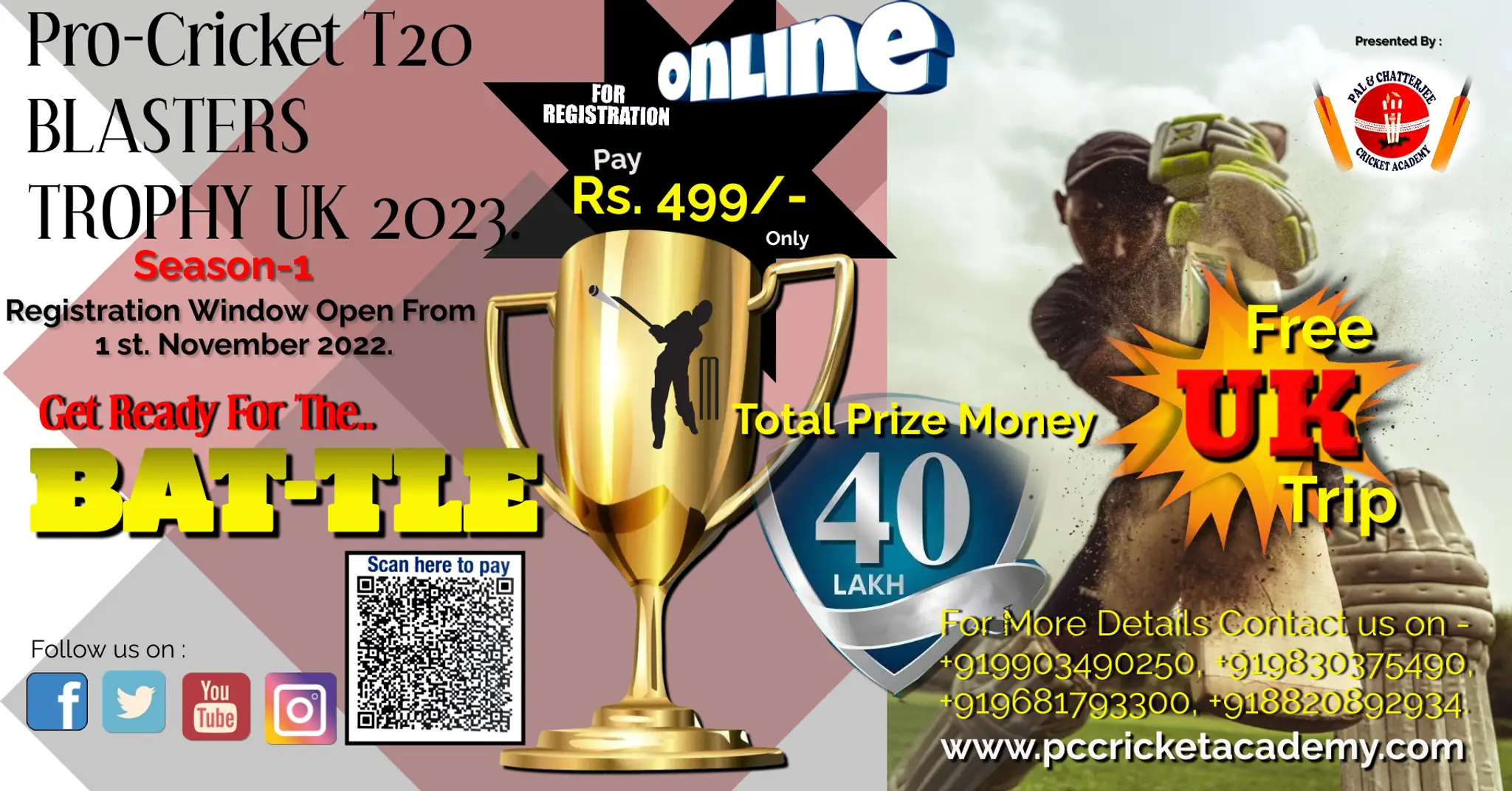 Pal & Chatterjee Cricket Academy |Cricket Coaching Centre In South Kolkata