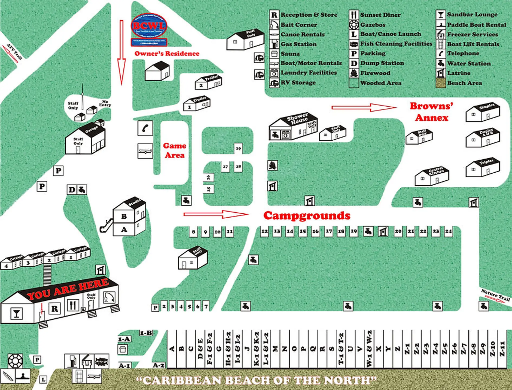 Browns' Clearwater West Lodge