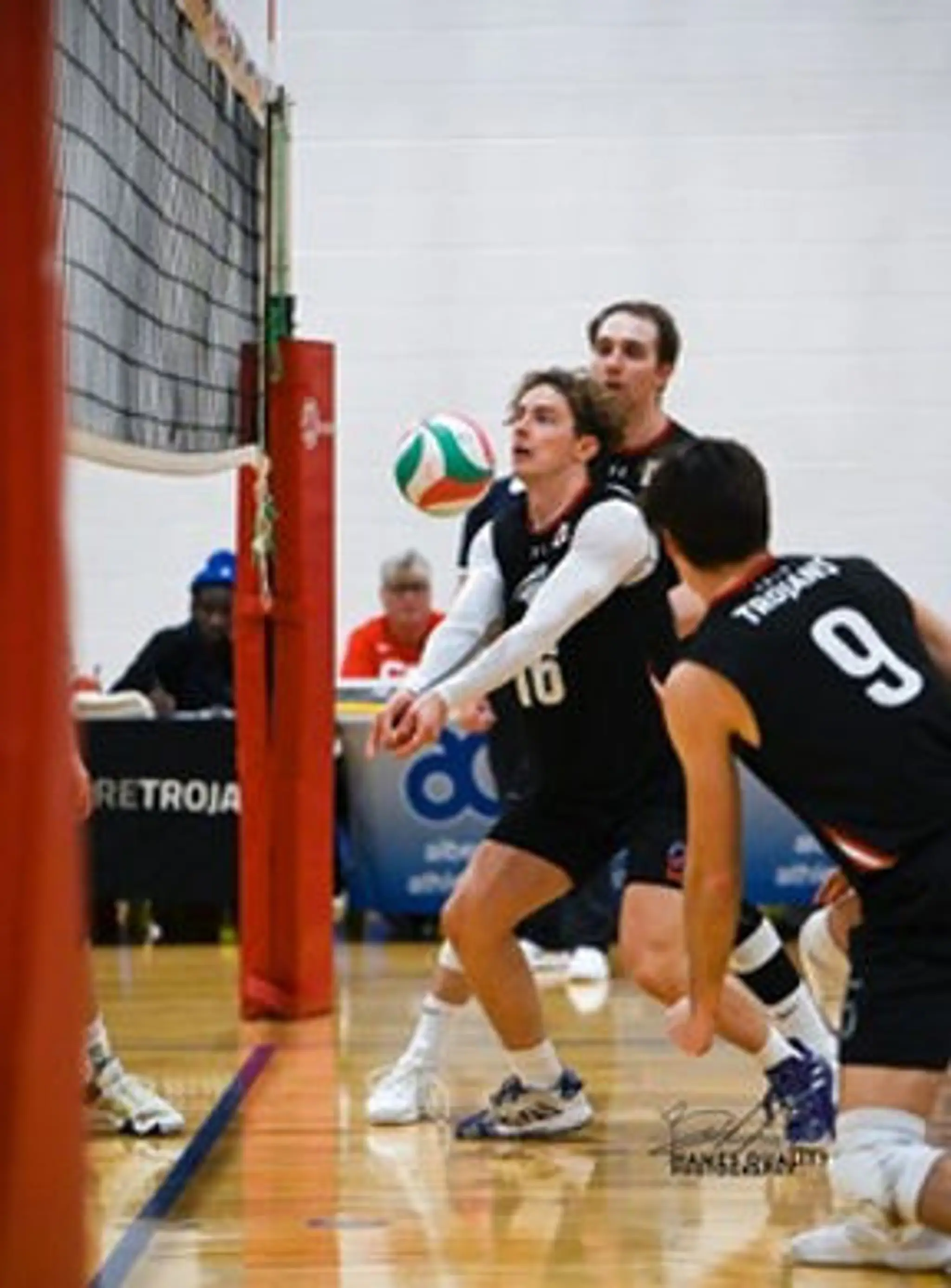 Young Fitness Volleyball Performance