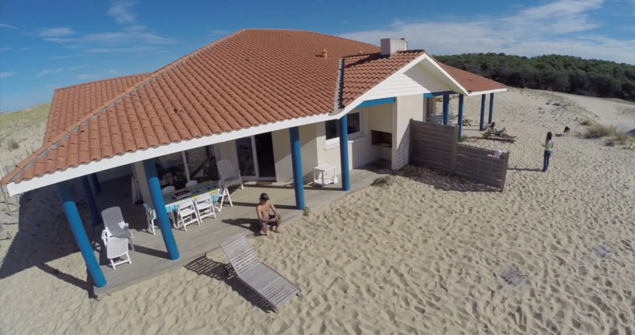 St girons surf house