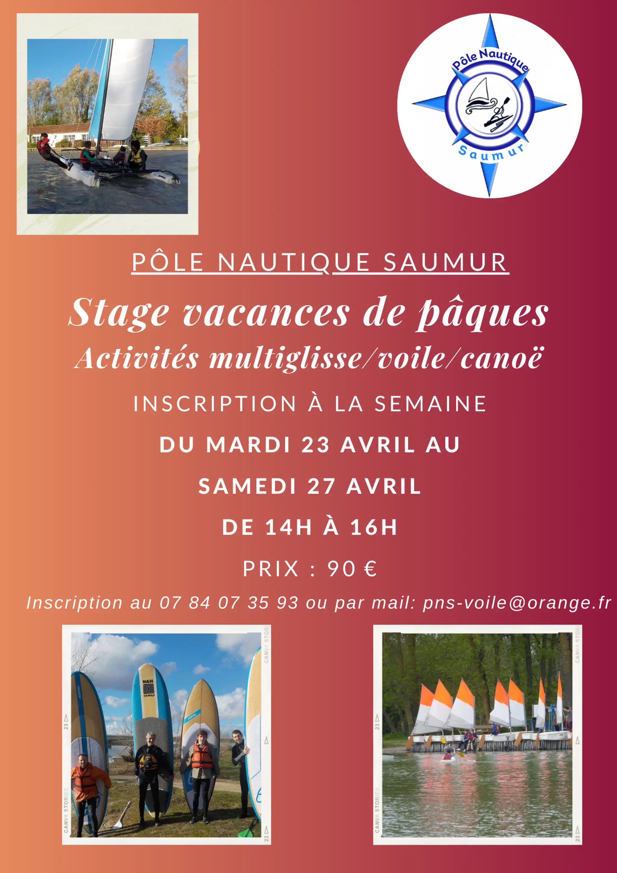 Le Pôle Nautique de Saumur