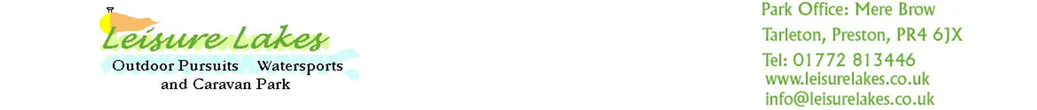 Leisure Lakes Caravan, Camping and Outdoor Pursuits Centre