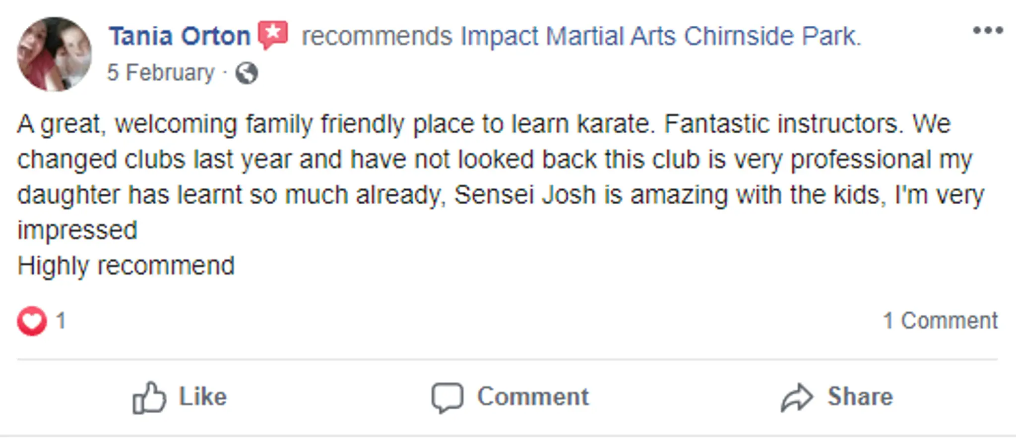 Impact Martial Arts Kilsyth