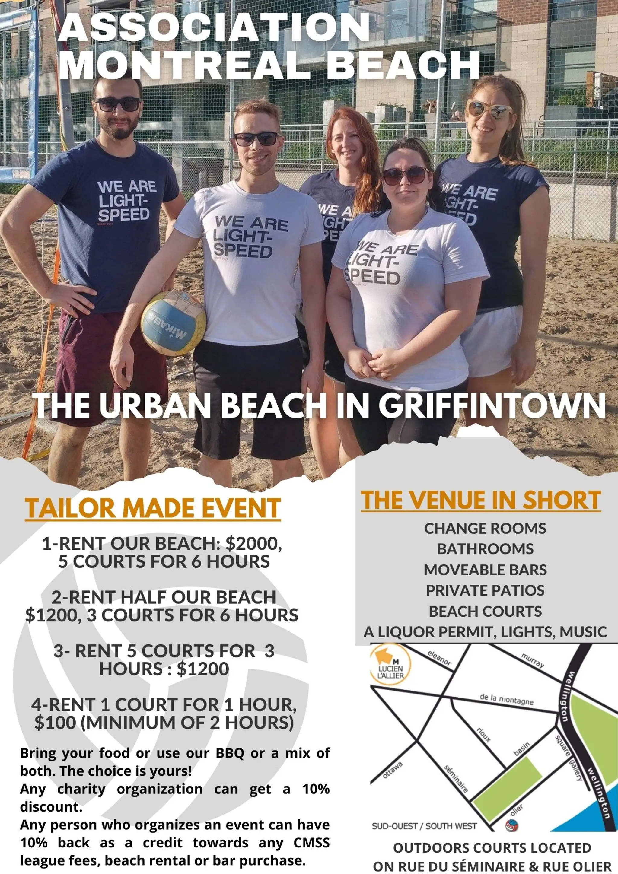 Association Montral Beach